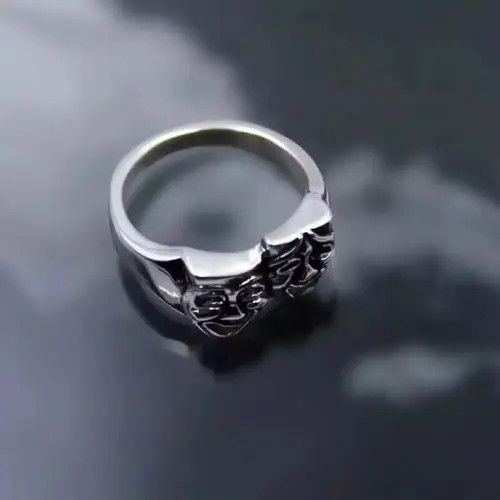 Ring Of Fire Comedy Ring | Signet Ring| Men’s Ring | Women’s Ring Size ONE SIZE - 4 Thumbnail