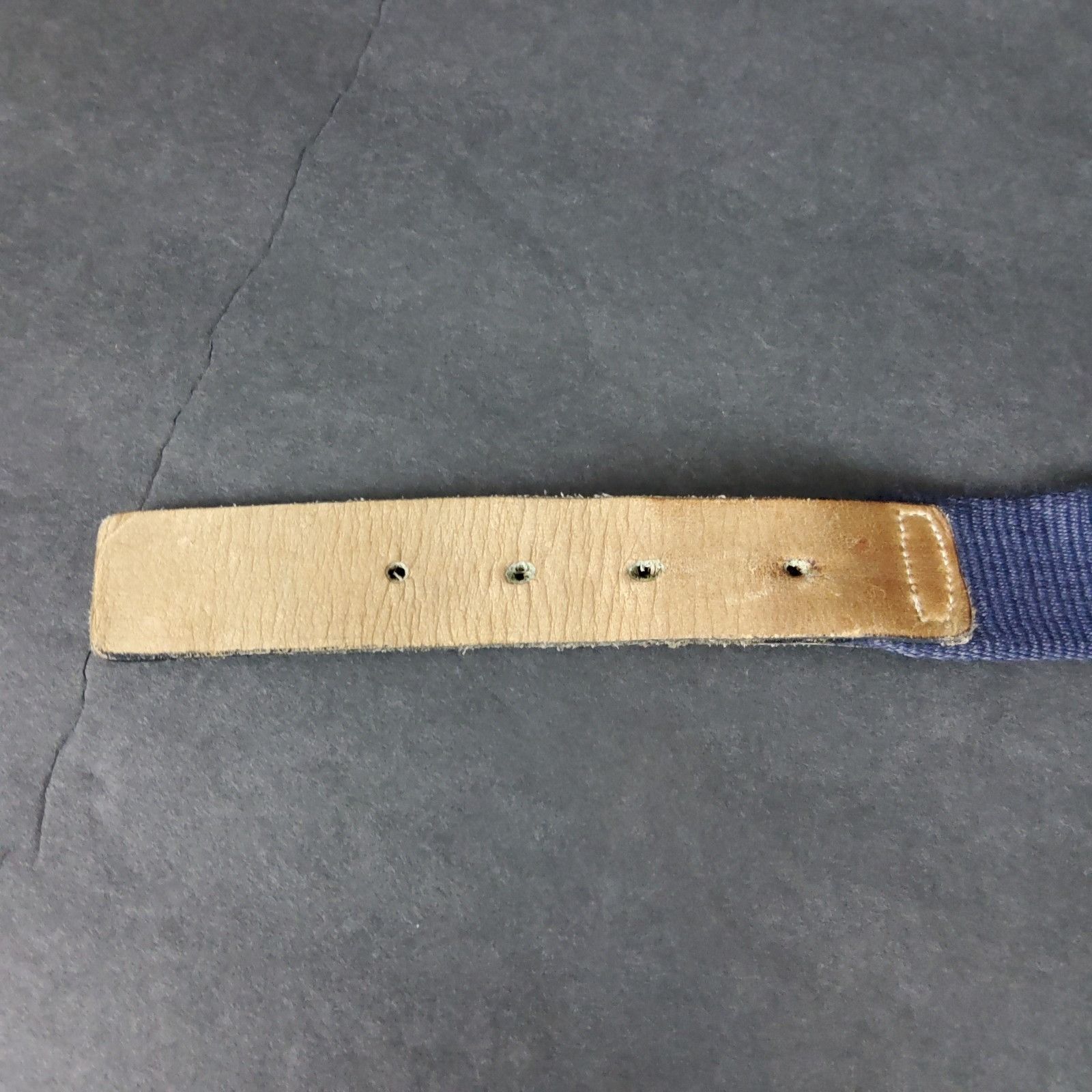 Lacoste Vintage Lacoste Blue Belt Size 38 Brass Buckle Size 38 - 7 Thumbnail