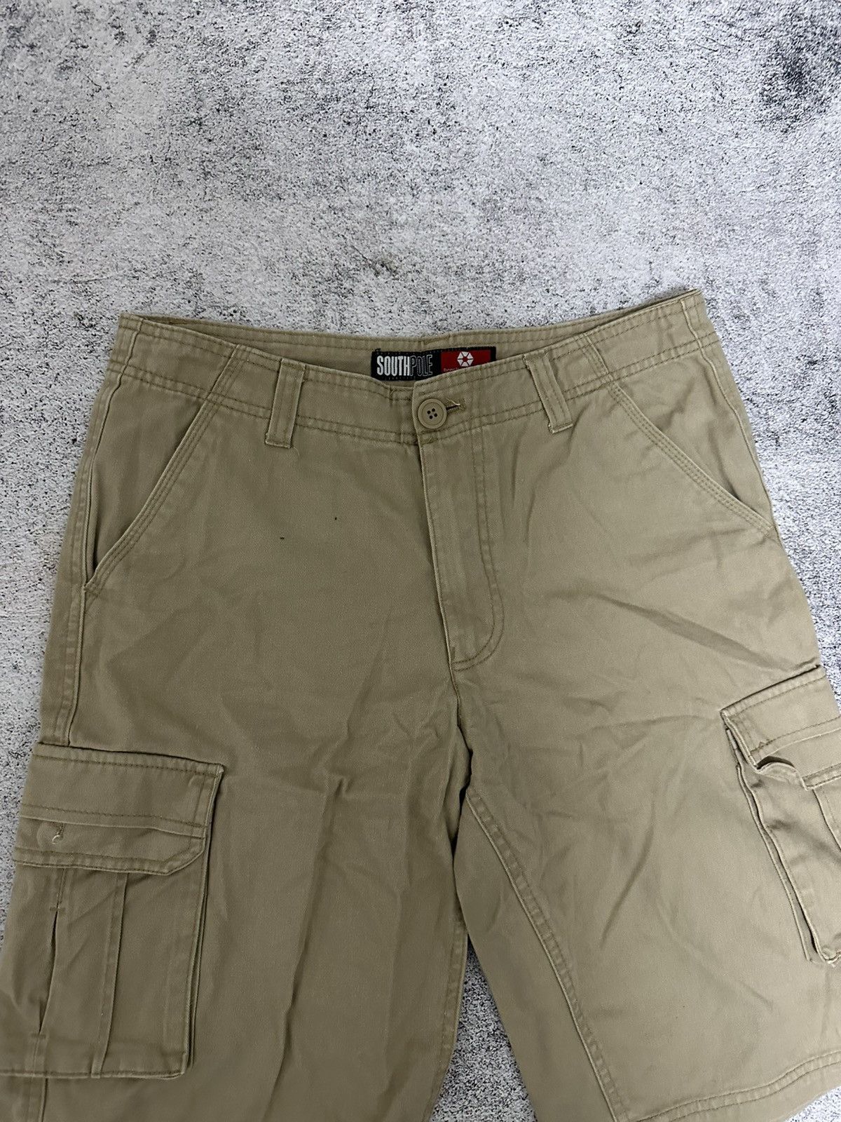 Southpole Southpole Cargo Shorts Beige Size 32 Size US 32 / EU 48 - 6 Thumbnail