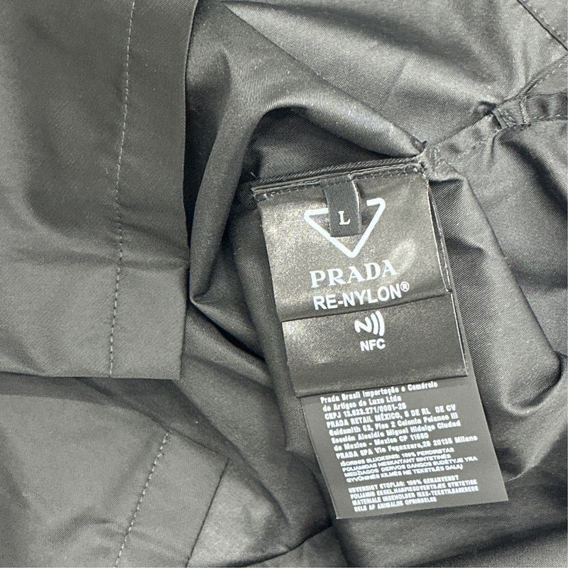Prada Prada Black Long Sleeve ButtonUp Shirt-2506 Size US L / EU 52-54 / 3 - 3 Thumbnail