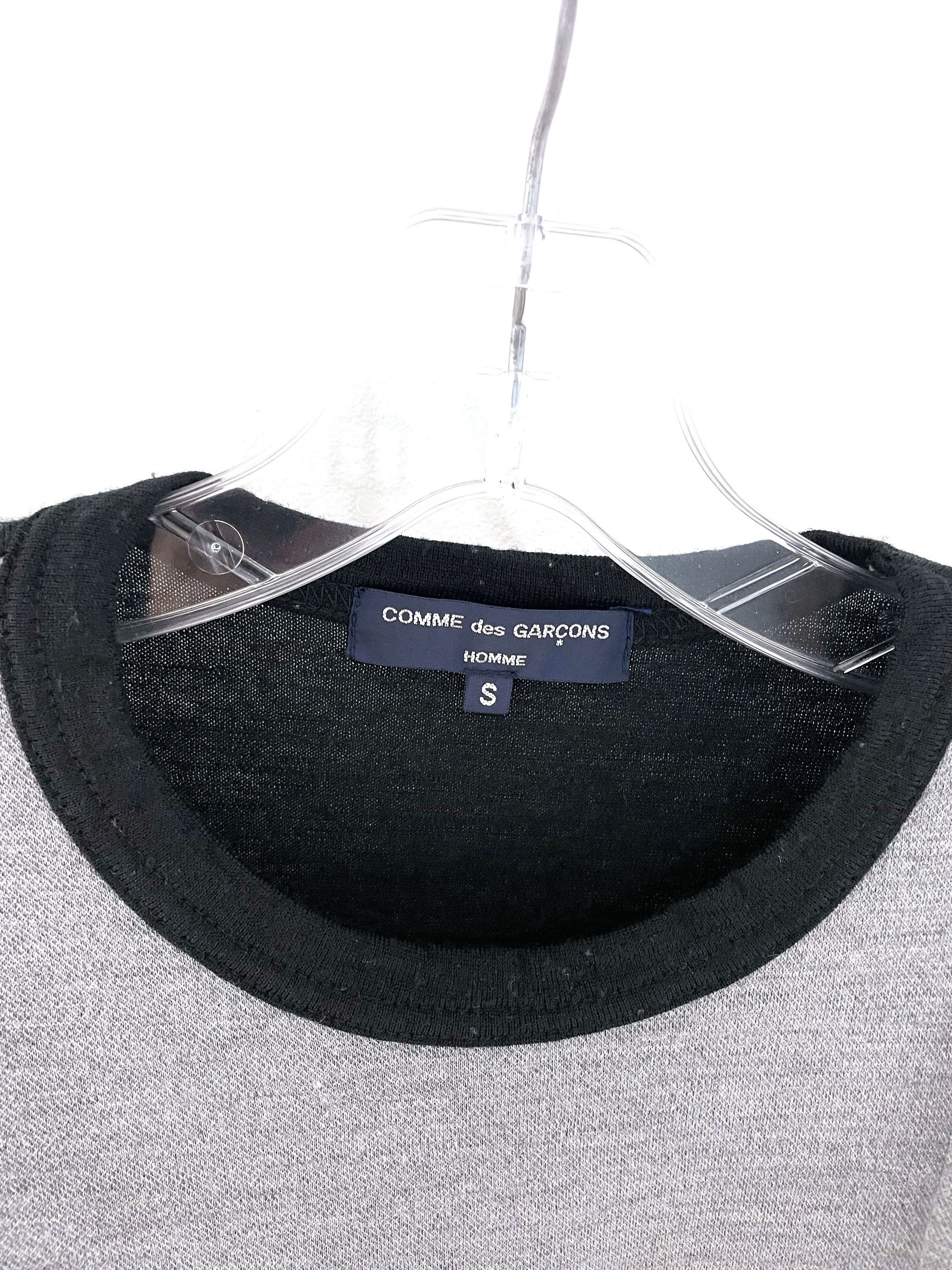 Comme des Garcons Homme 2006 Patchwork Wool Sweater Size US M / EU 48-50 / 2 - 3 Thumbnail