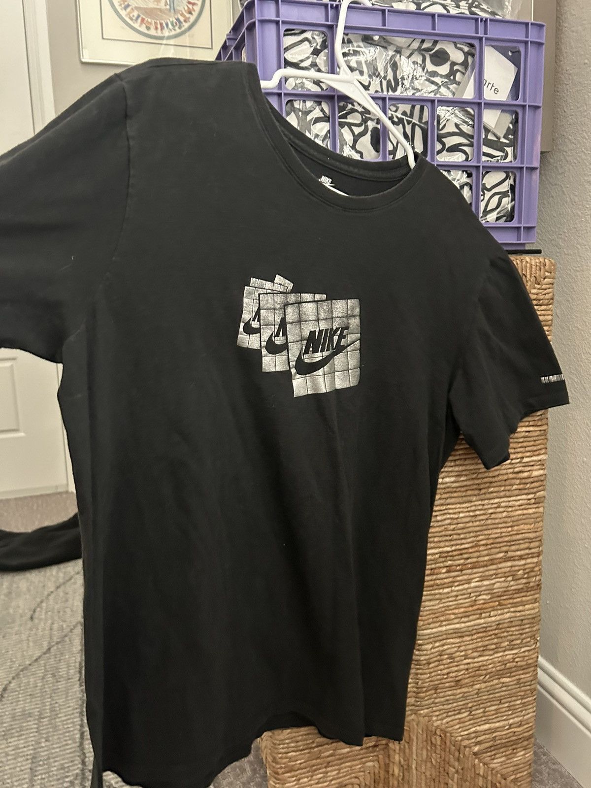 Nike Nike “No Hacks” Just Do It Tee (Black) Size US L / EU 52-54 / 3 - 3 Thumbnail
