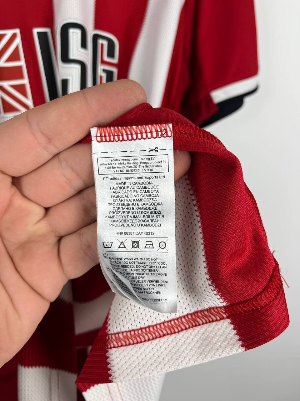 Adidas Adidas Sheffield United 2019/20 Home Football Shirt DX3763 Size US L / EU 52-54 / 3 - 11 Thumbnail