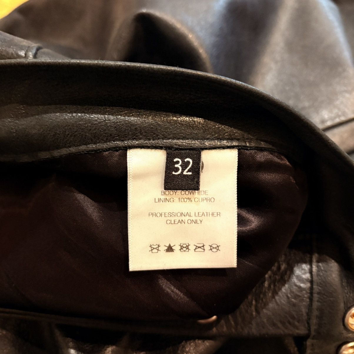 Enfants Riches Deprimes Enfants Riches Deprimes Straight Leg Leather Pants Size US 32 / EU 48 - 8 Thumbnail