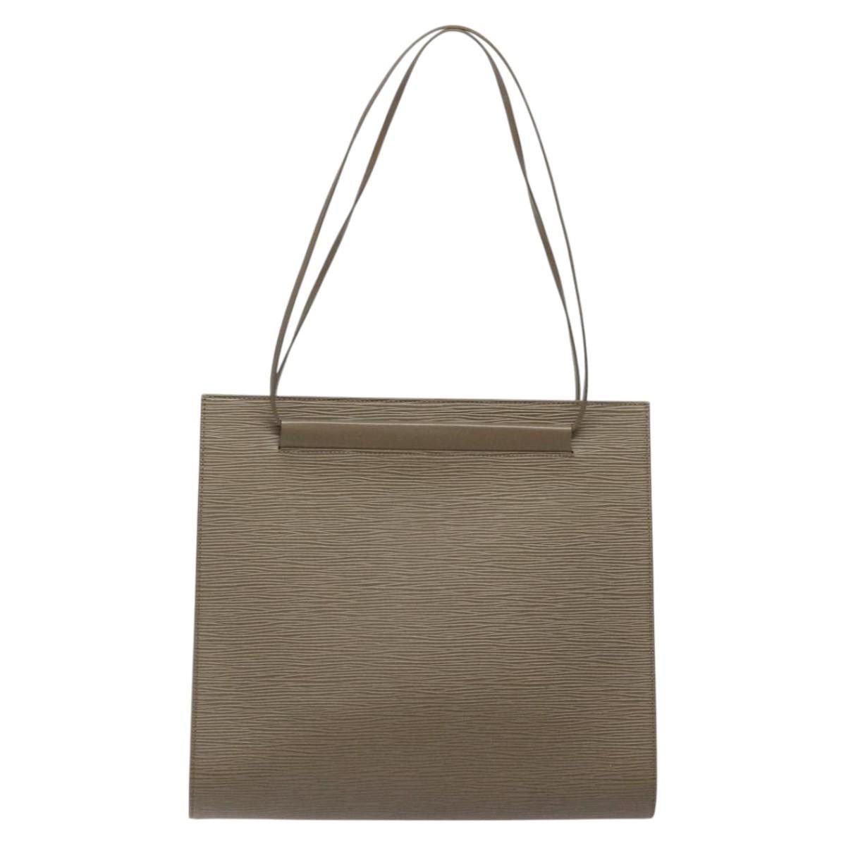 Louis Vuitton LOUIS VUITTON Epi Santropen Shoulder Bag Gray Lilac M5246b Size ONE SIZE - 13 Thumbnail