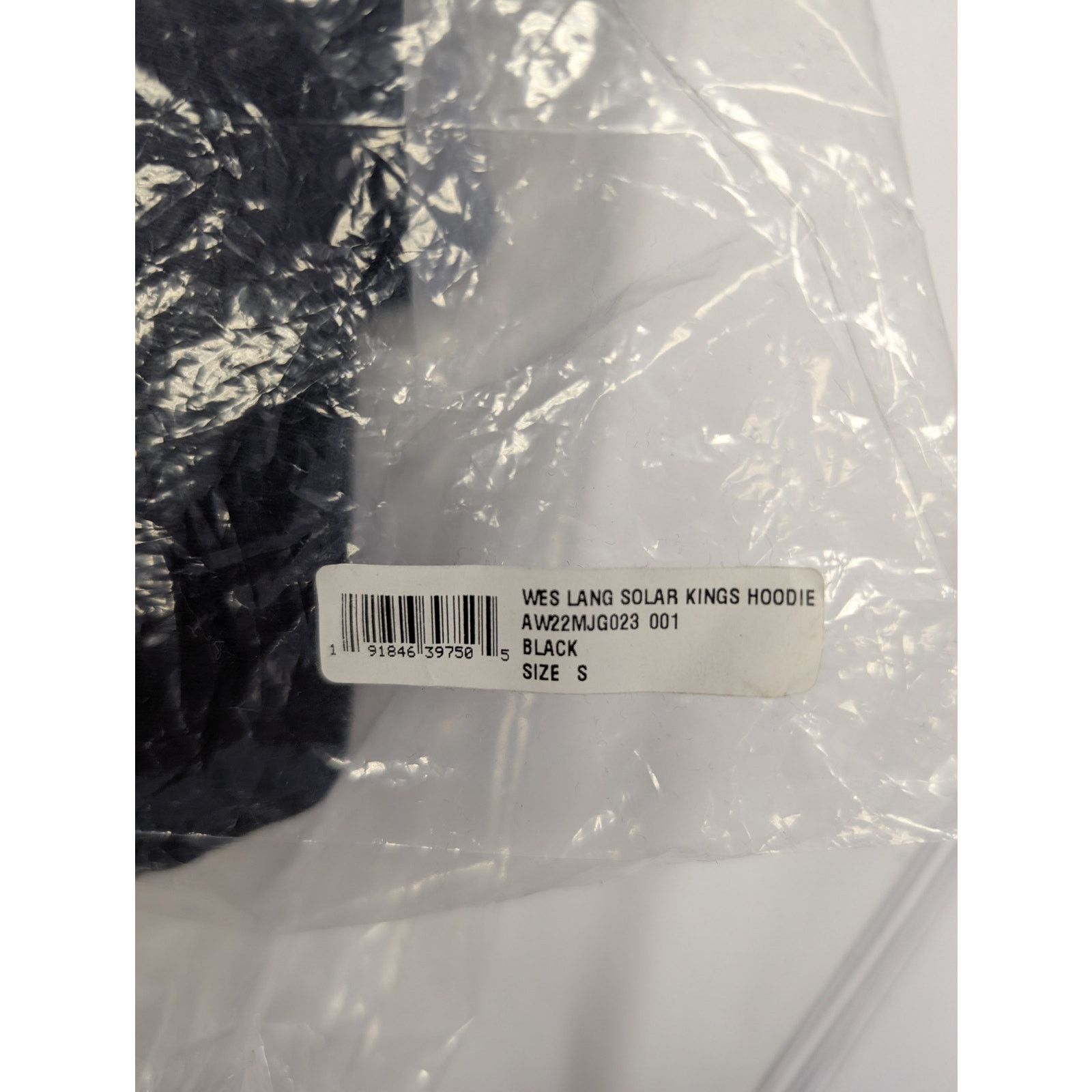 Amiri o1rshd1 Wes Lang Solar Kings Hoodie in Black Size US S / EU 44-46 / 1 - 21 Thumbnail