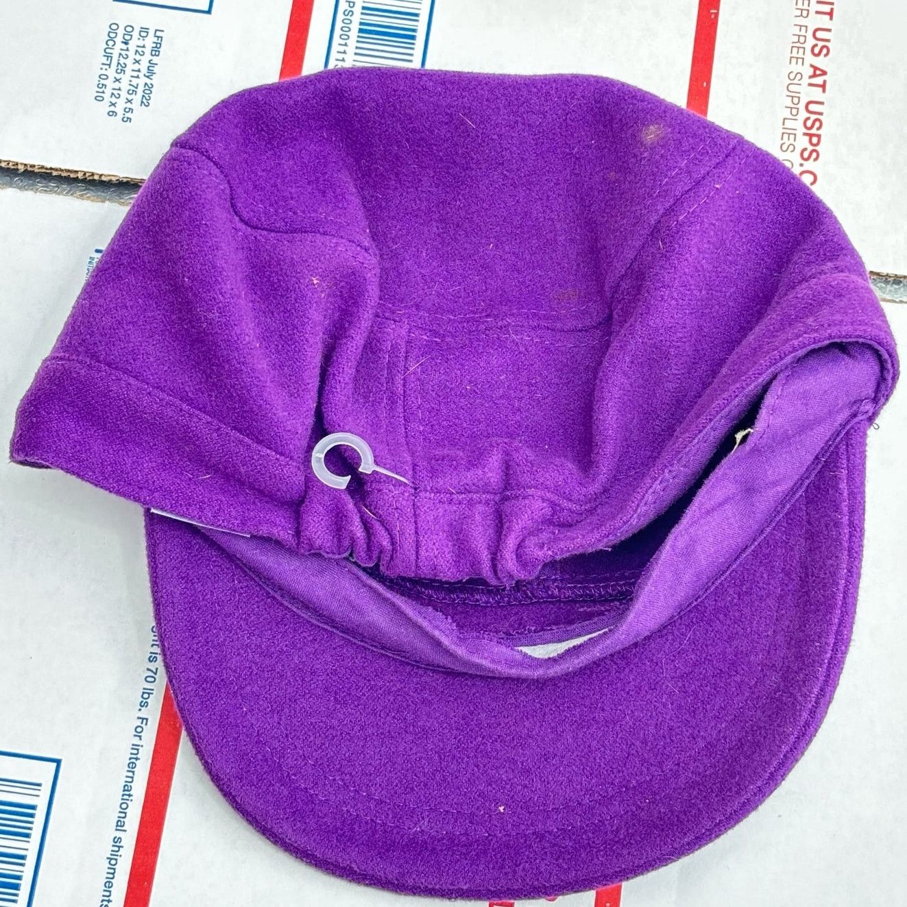 Other Y2K Purple Sequin Star Cadet Hat Size ONE SIZE - 7 Thumbnail