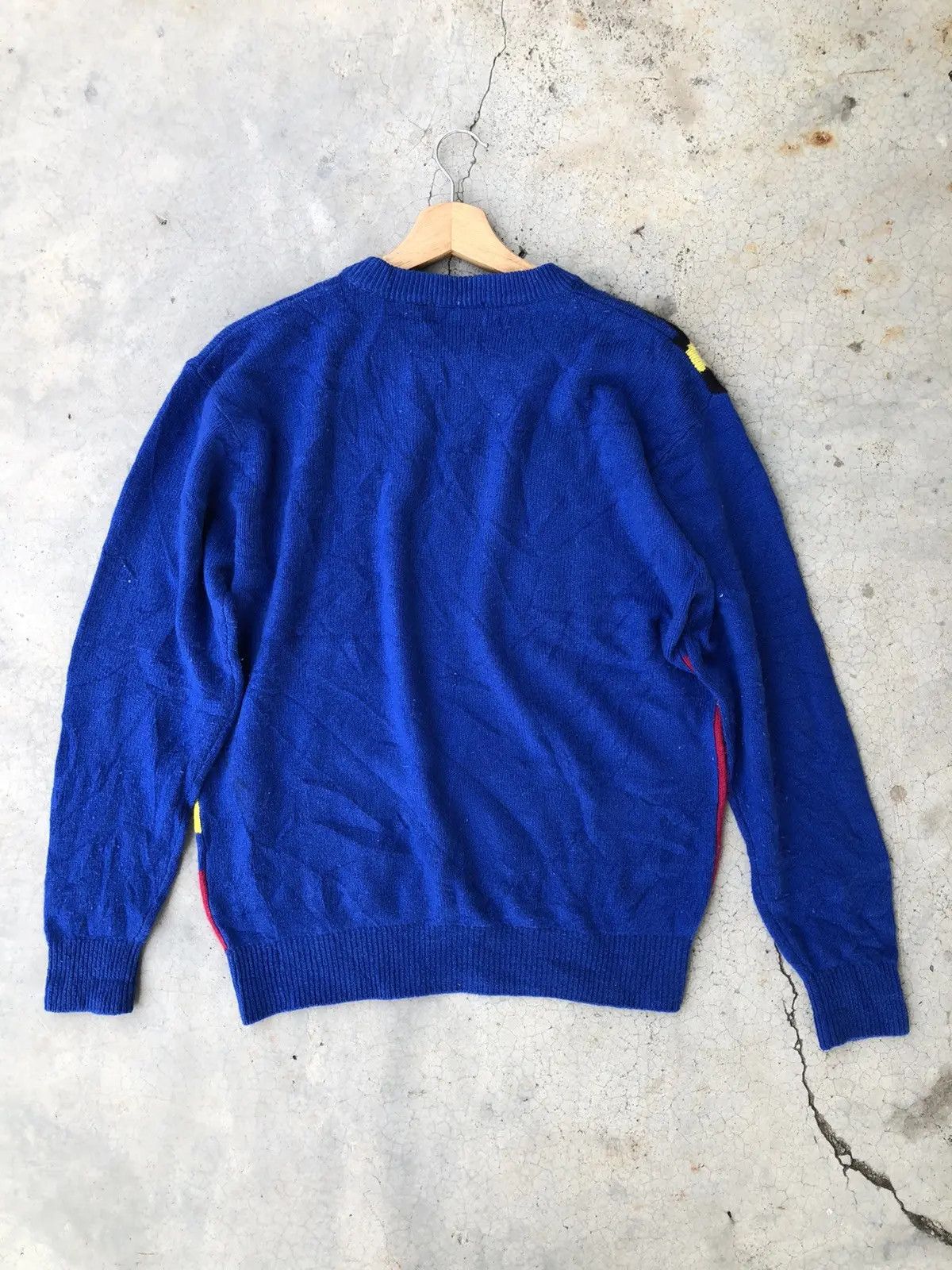 Aran Isles Knitwear × Homespun Knitwear Japanese Colourknit Sweater Jumper/Memeri Pattern Size US M / EU 48-50 / 2 - 9 Thumbnail
