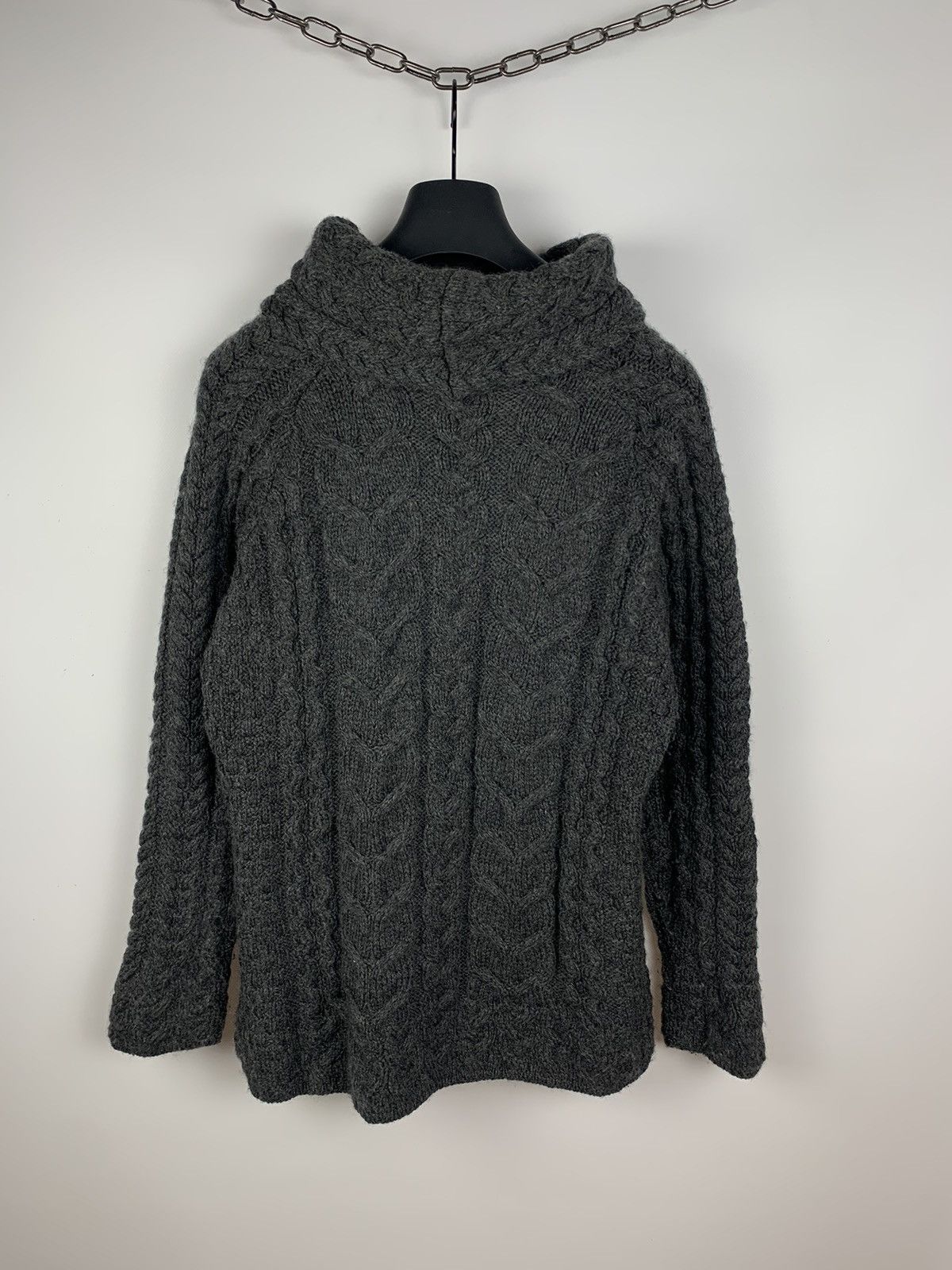 Woolrich Woolen Mills Aran Woollen Mills Super Soft Merino Sweater Avant Garde Size L / US 10 / IT 46 - 8 Thumbnail