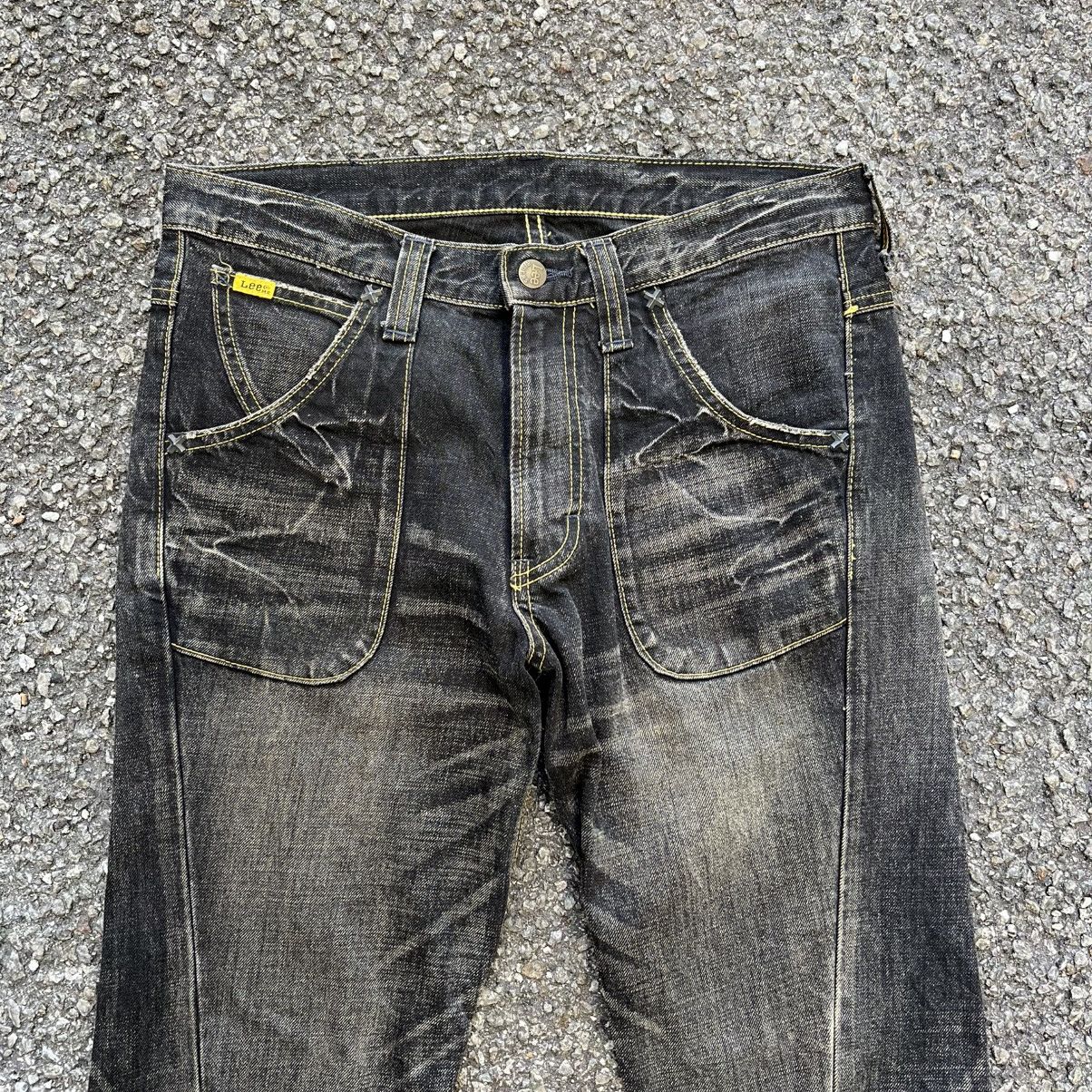Hysteric Glamour FLARE JEANS LEE RAIDERS TWIST LEG STUDED STYLE BOOTCUT DENIM Size US 30 / EU 46 - 4 Thumbnail