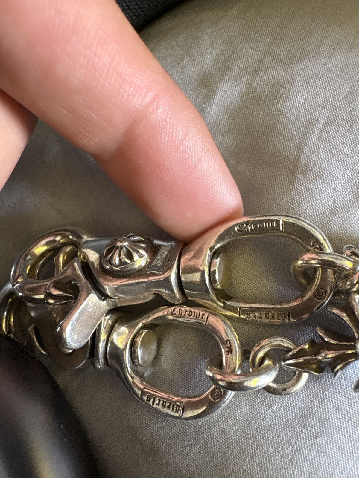 Chrome Hearts chrome hearts ch plus walletchain long double clip Size ONE SIZE - 7 Thumbnail