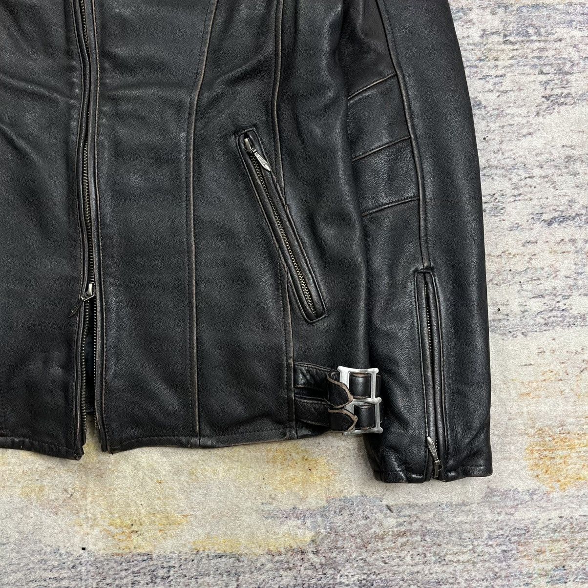 Tornado Mart Tornado mart riders leather jacket double zipper Size US L / EU 52-54 / 3 - 4 Thumbnail
