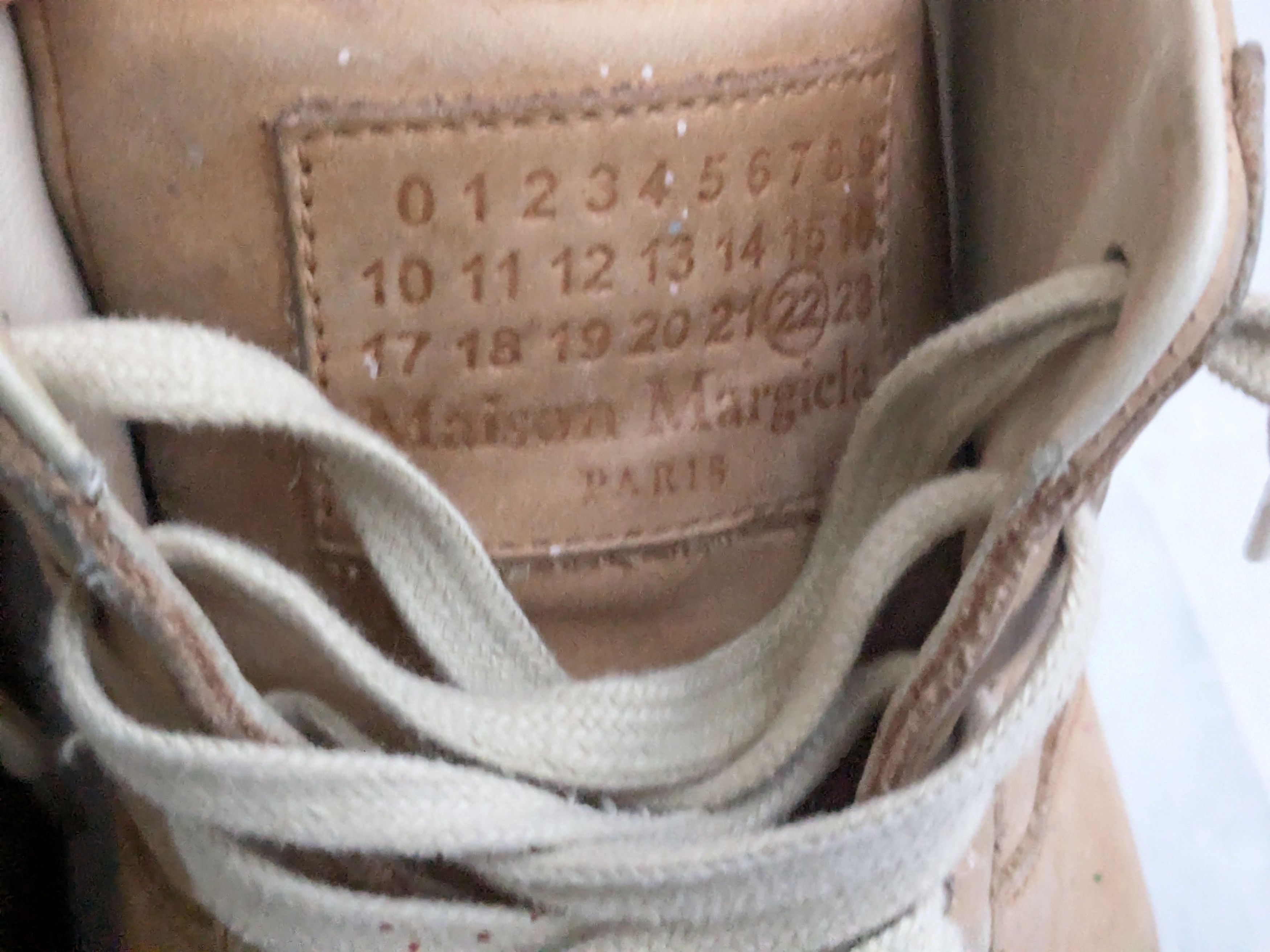 Maison Margiela Maison Margiela Replica GAT Paint Splatter 10 43 Brown Size US 10 / EU 43 - 8 Thumbnail