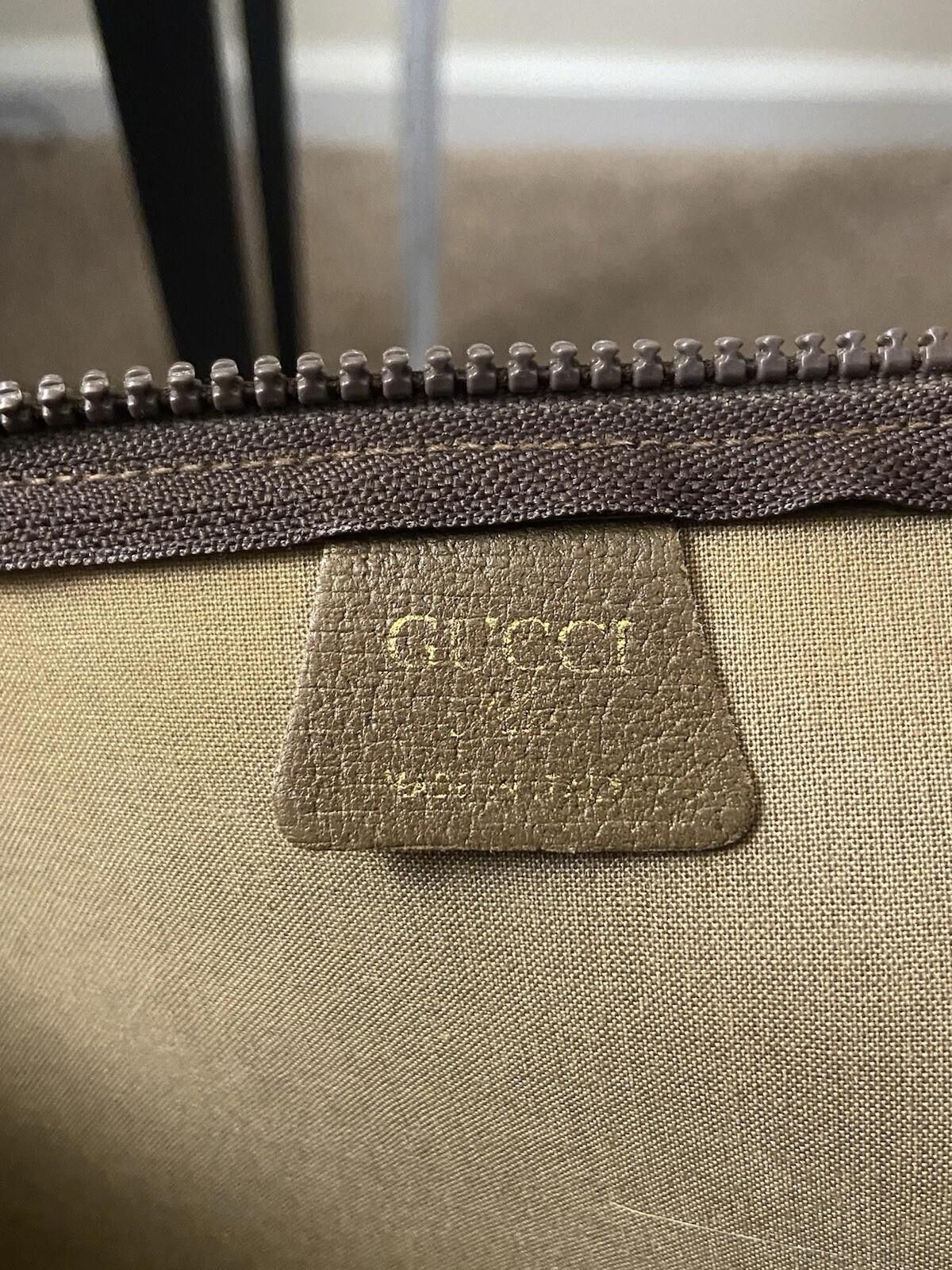 Gucci Gucci Plus Supreme logo pvc leather clutch pouch second bag Size ONE SIZE - 11 Thumbnail