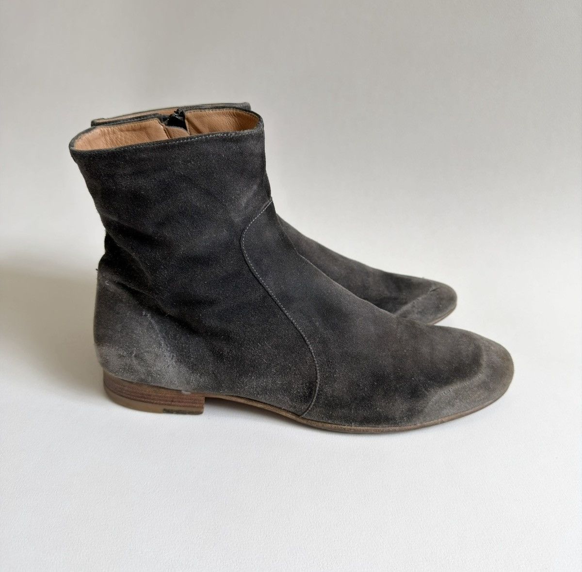 Maison Margiela S/S 08 ‘Deconstructed’ Suede Boots Size US 10 / EU 43 - 1 Thumbnail