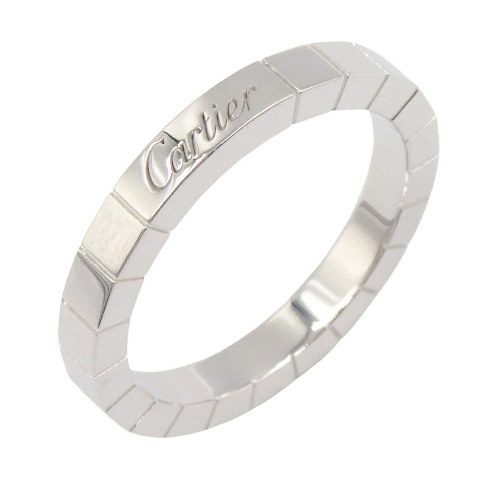 Cartier Cartier Lanieres K18WG Ring Size 17 Metal Ring DUTY FREE for USA