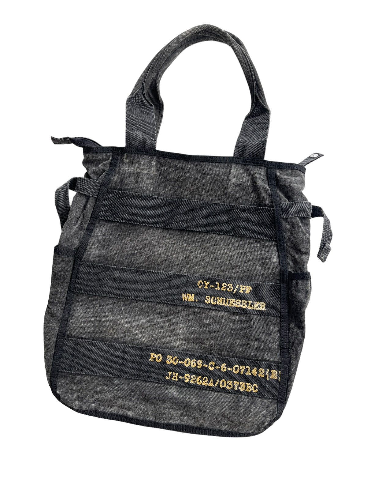 Japanese Brand Vintage Tough Jeansmith Military Tote Bag Size ONE SIZE - 5 Thumbnail