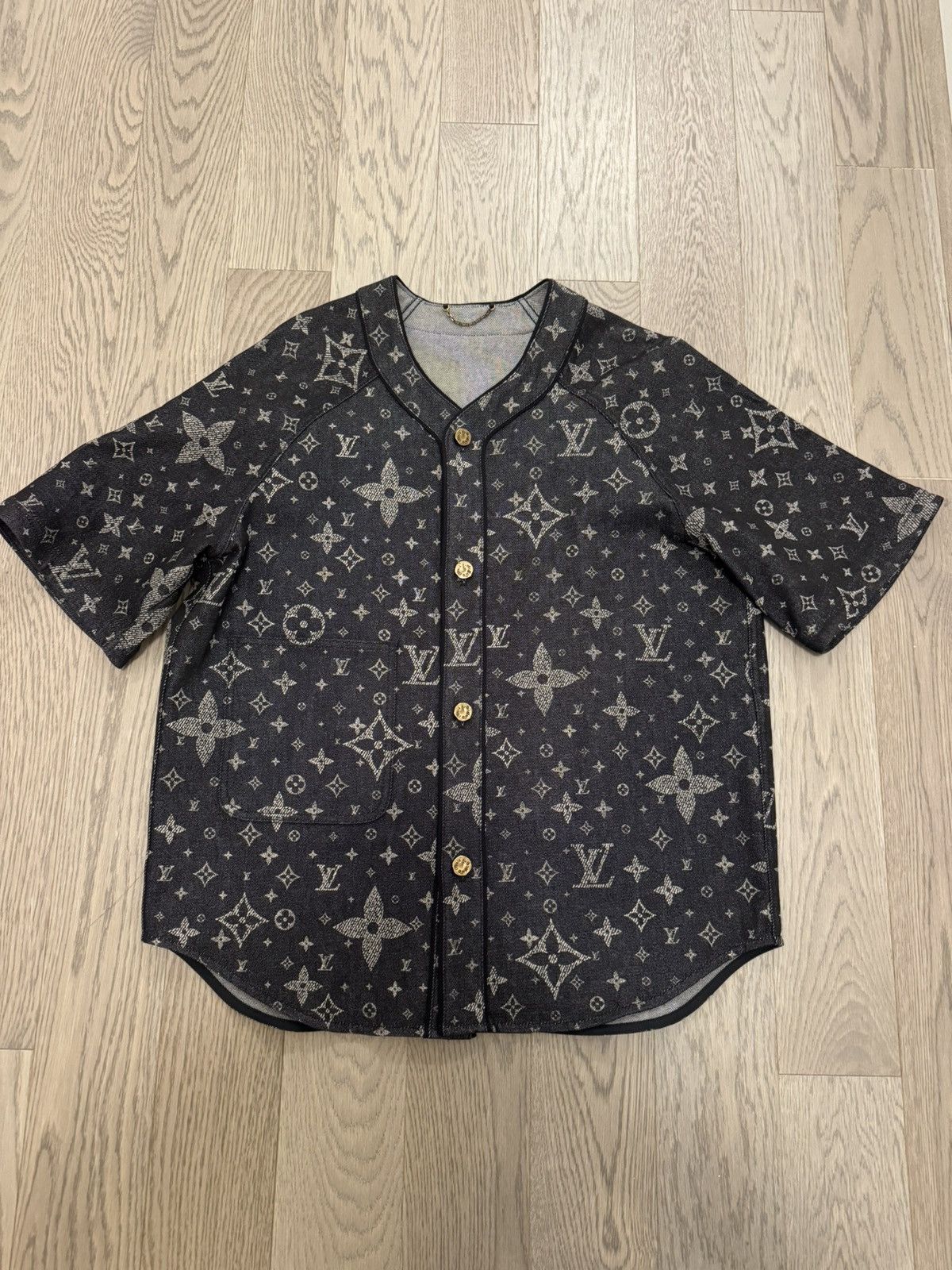 Louis Vuitton Louis Vuitton Denim Button Up Size US XL / EU 56 / 4 - 1 Thumbnail