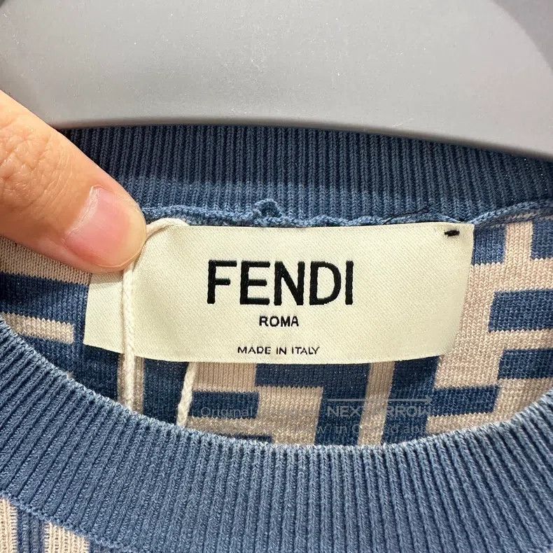 Fendi Fendi Monogram Short Sleeve Top Size XXS / US 00 / IT 34 - 3 Thumbnail