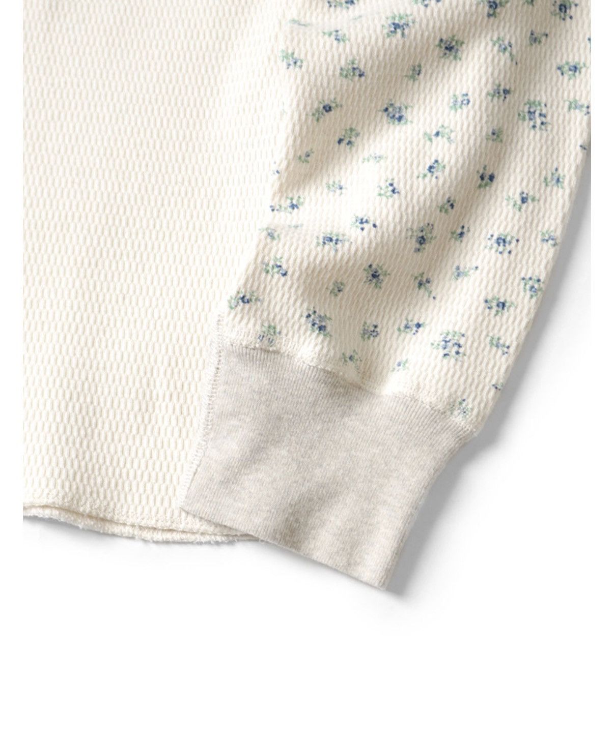 Kapital Kapital 2tone Waffle Flower Long Sleeve T shirts Size US M / EU 48-50 / 2 - 5 Thumbnail