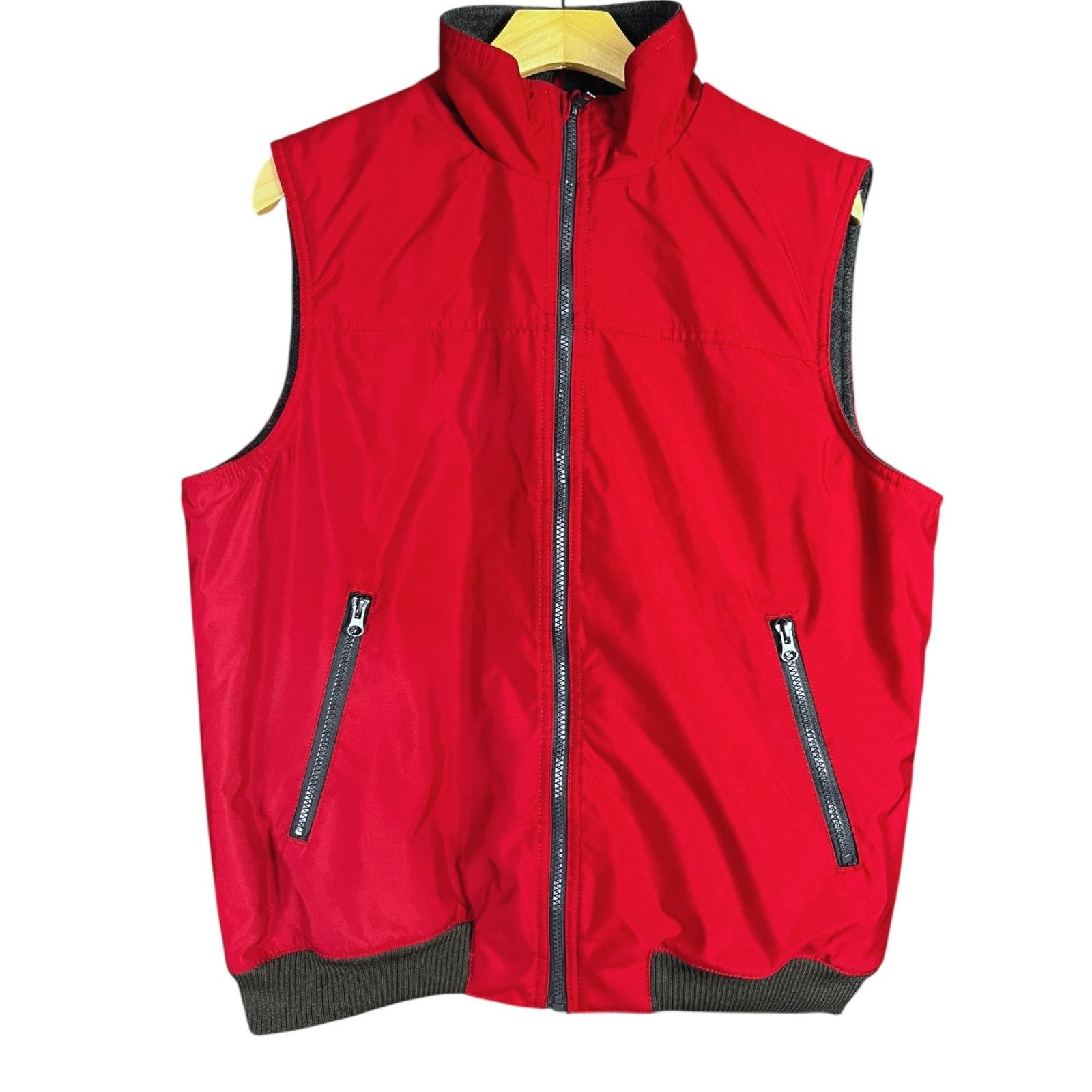 Chaps Ralph Lauren Chaps Ralph Lauren Full Zip Vest Men's Med Red Fleece Lined Size US M / EU 48-50 / 2 - 8 Thumbnail