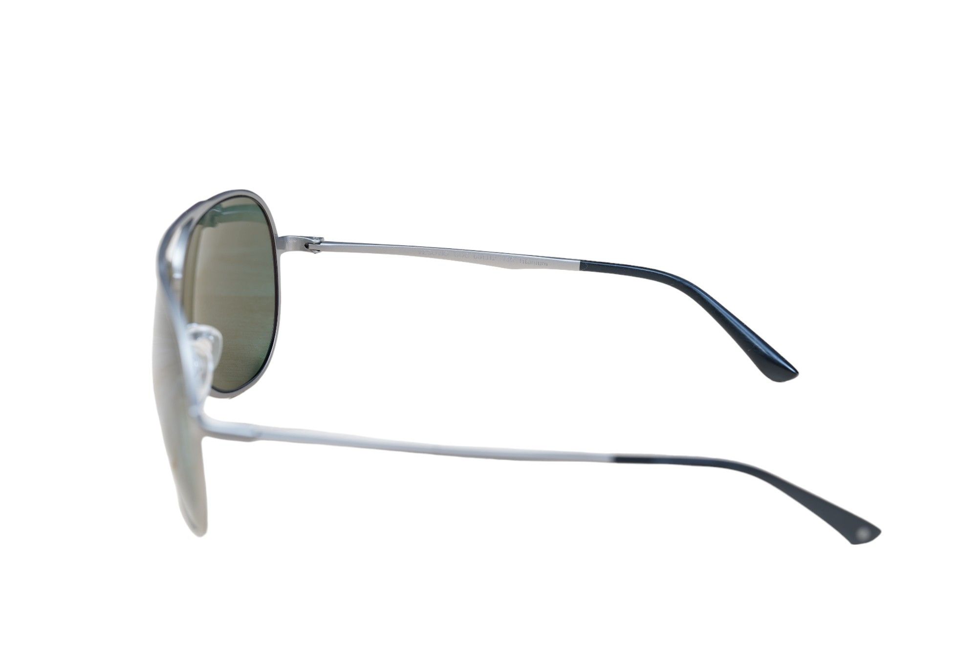Kiton Kiton Sunglasses Titanium Silver Sunglasses VESUVIO Aviator Size ONE SIZE - 4 Thumbnail