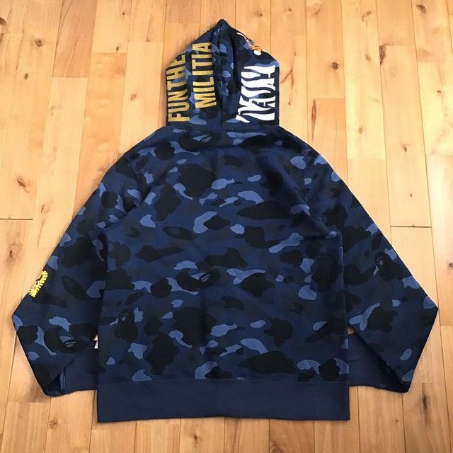 Bape × Nigo BAPE Tiger full zip hoodie Blue camo a bathing ape NIGO Size US L / EU 52-54 / 3 - 3 Thumbnail
