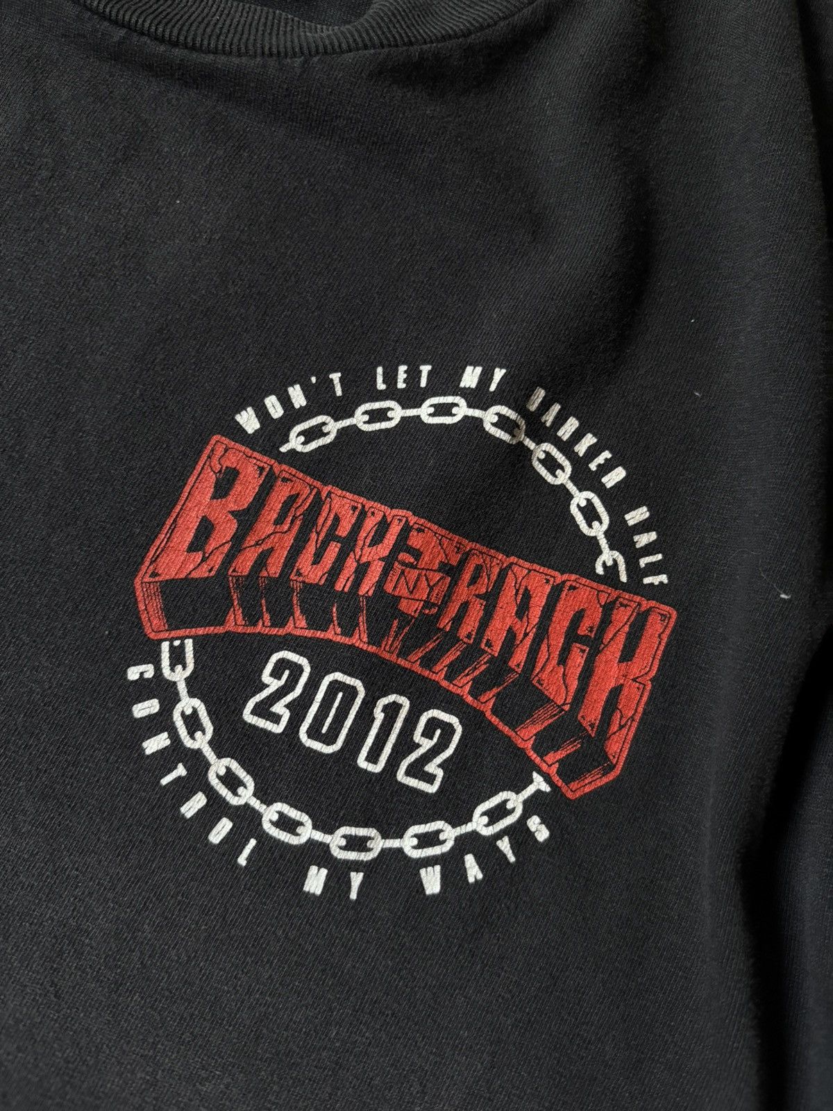 Band Tees Backtrack NYHC Darker Half Cut-Off Sleeveless Tee / Hardcore Size US XL / EU 56 / 4 - 8 Thumbnail