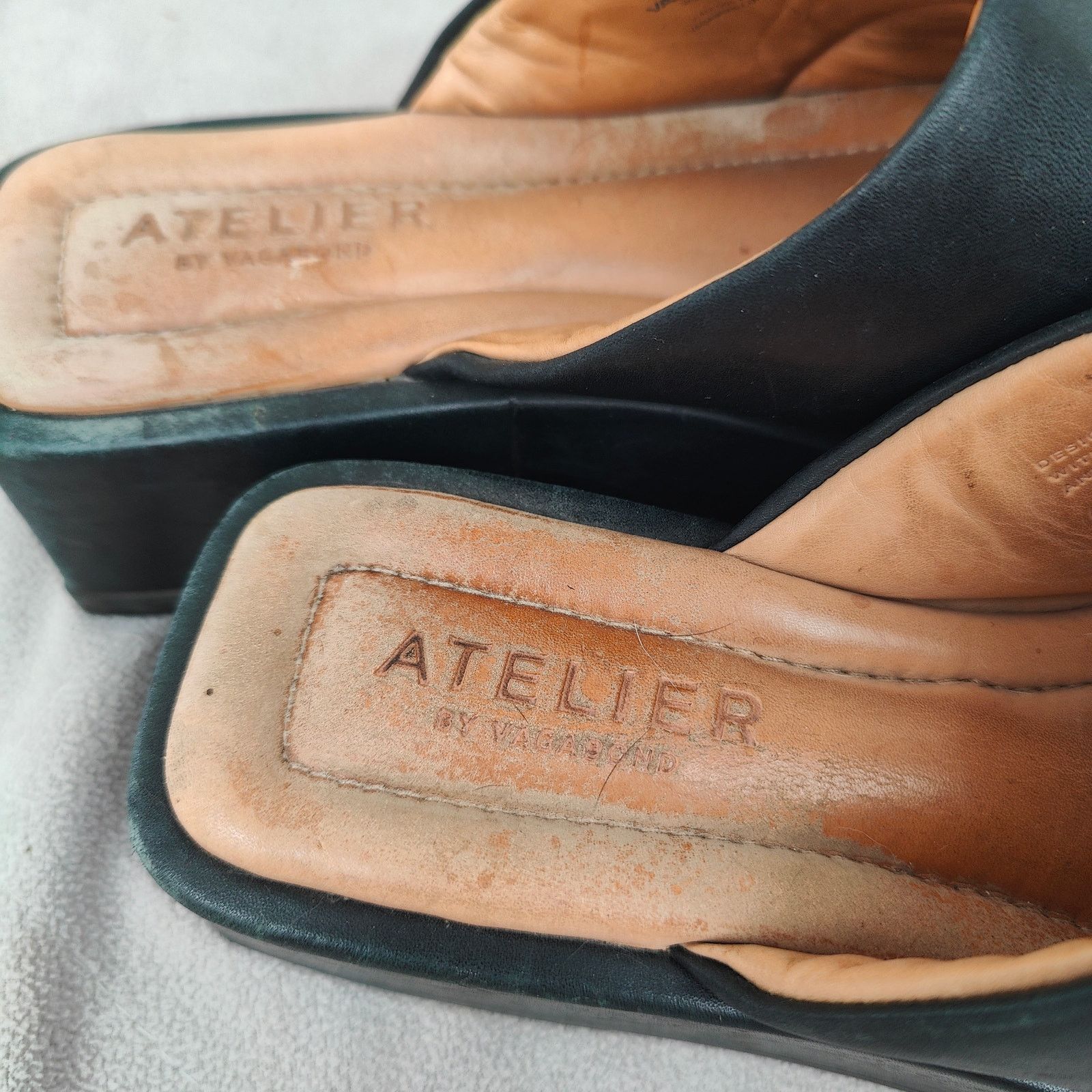 Vagabond Vagabond Atelier Juno Sandals Womens 39 9 Black Leather Size US 9 / IT 39 - 7 Thumbnail