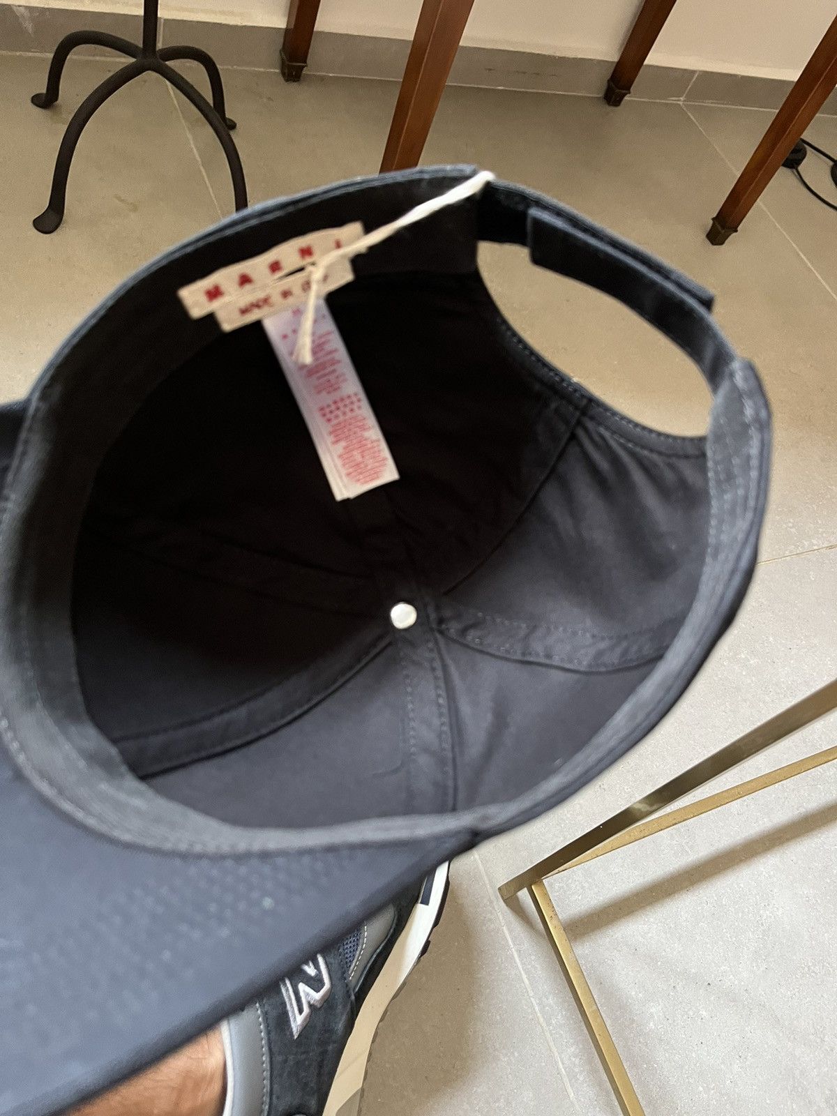 Marni MARNI cotton gabardine logo cap Size ONE SIZE - 10 Thumbnail