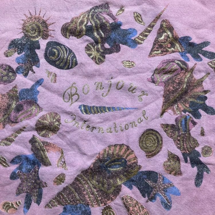 Vintage Vintage Bonjour International Crewneck Sweater Size S / US 4 / IT 40 - 2 Thumbnail