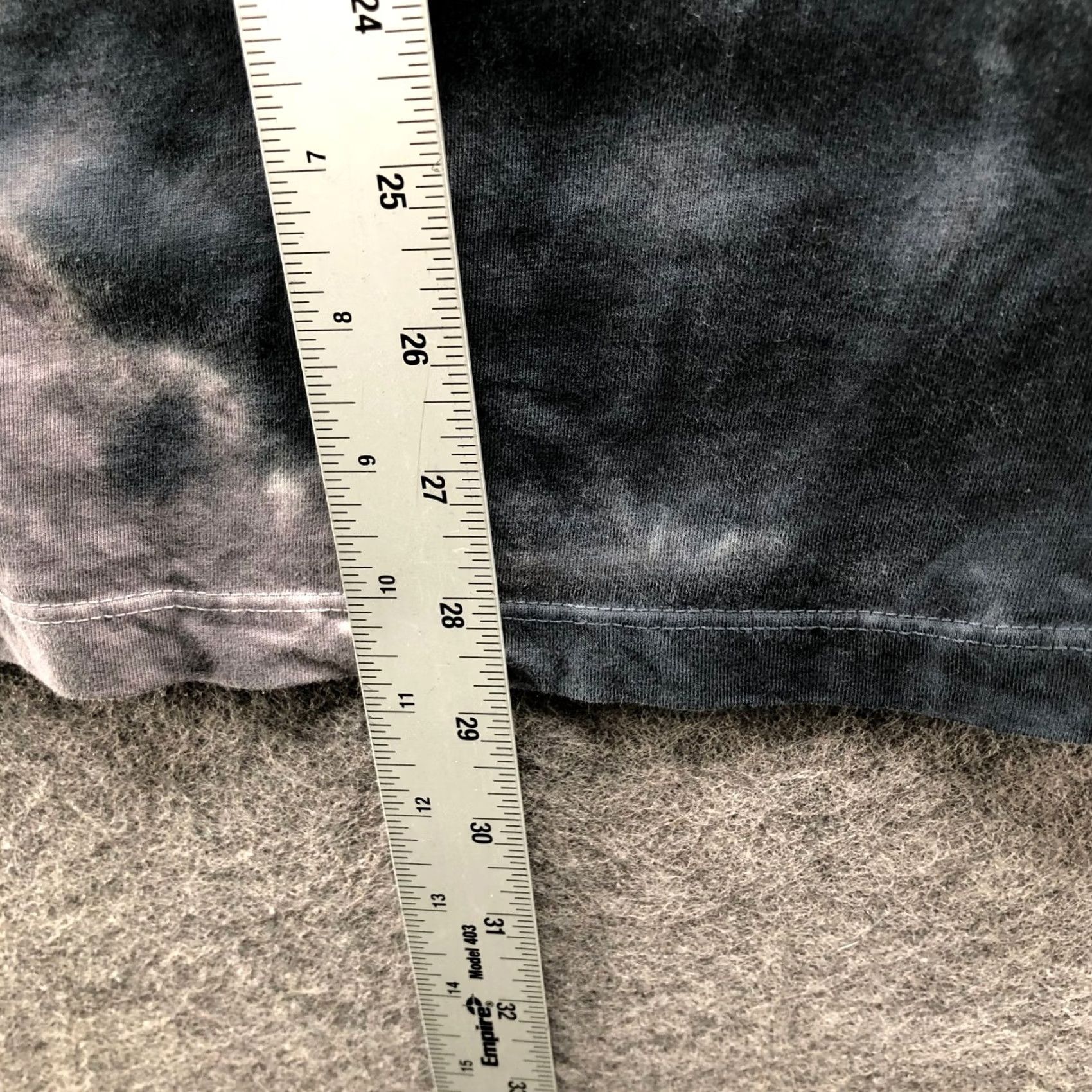 Free People Free People Tee Womens S Long Sleeve Gray Tie Dye Oversized Size S / US 4 / IT 40 - 7 Thumbnail