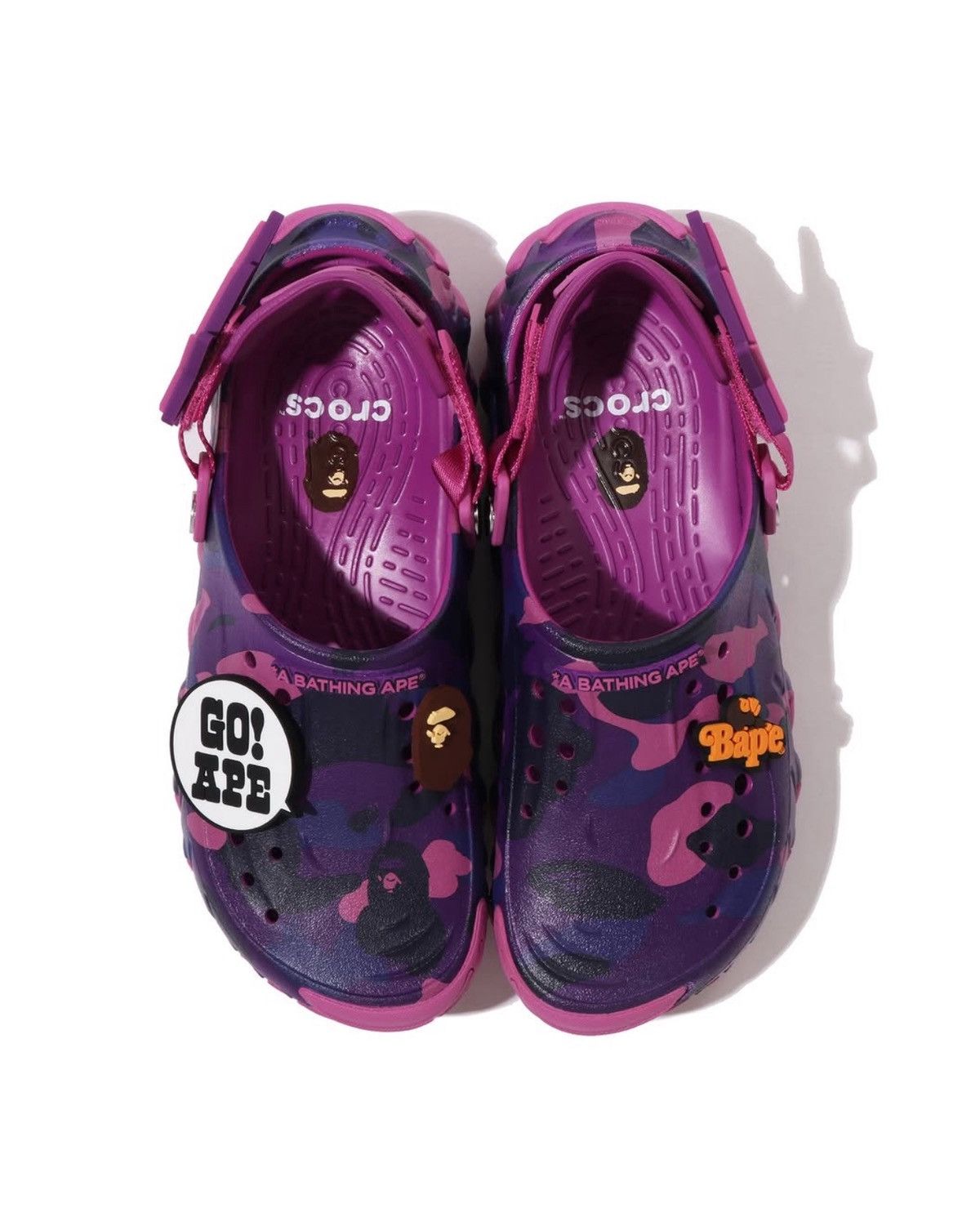 Bape × Crocs (US11) Bape x Crocs Purple Echo Mens Size US 11 / EU 44 - 3 Thumbnail