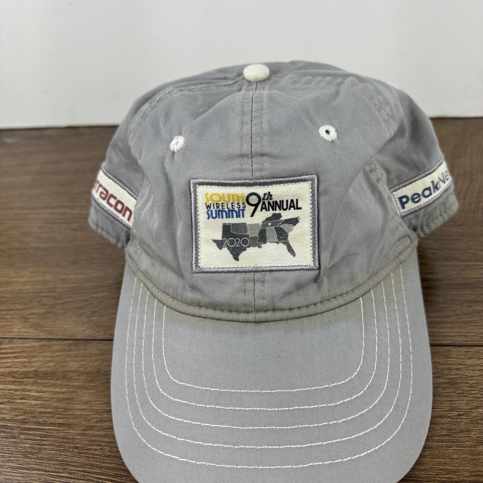 Other South Wireless Summit Hat 9th Annual Gray Hat Adjustable Adu Size ONE SIZE - 7 Thumbnail
