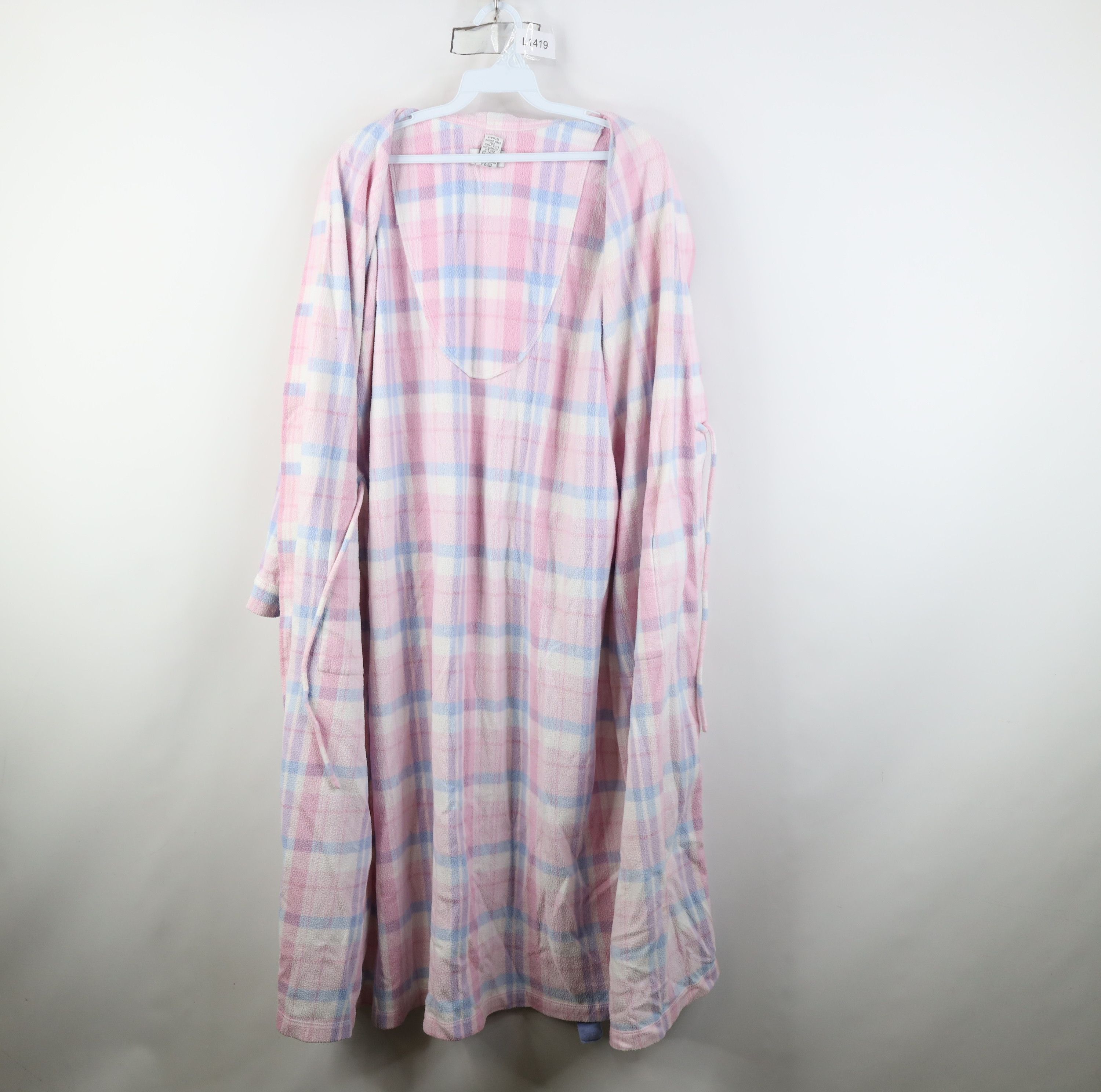 Vintage Vintage 90s Streetwear Distressed Belted Fleece Bath Robe Size M / US 6-8 / IT 42-44 - 12 Thumbnail