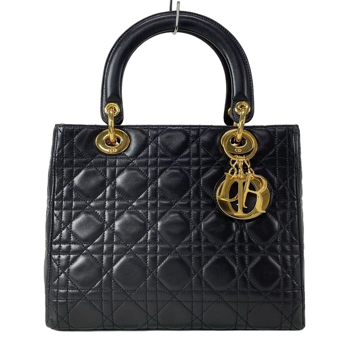 Dior DIOR Lady Dior Medium Bag Handbag Size ONE SIZE - 1 Thumbnail
