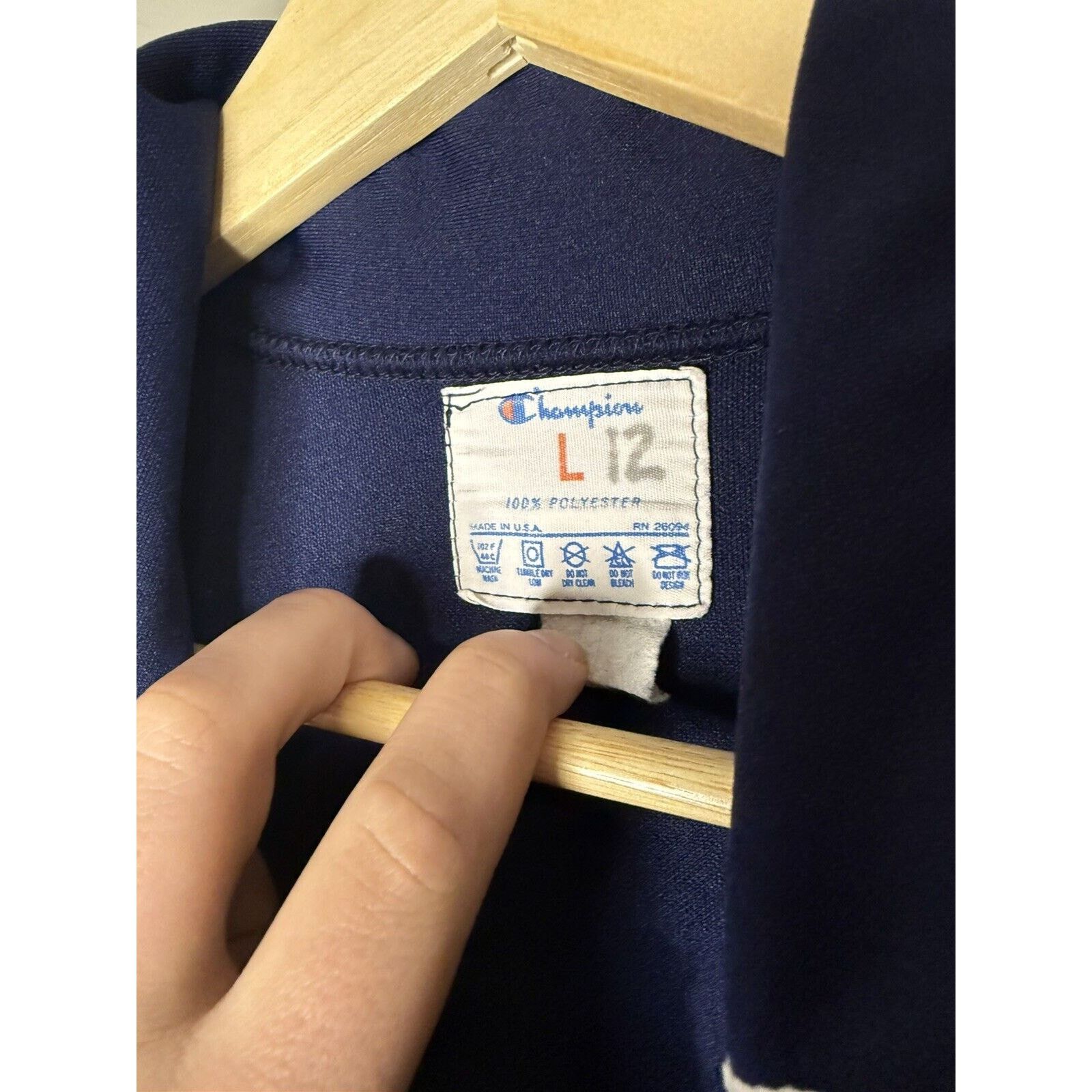 Champion Vintage Champion Principia College Warm Up Jersey Size US L / EU 52-54 / 3 - 3 Thumbnail
