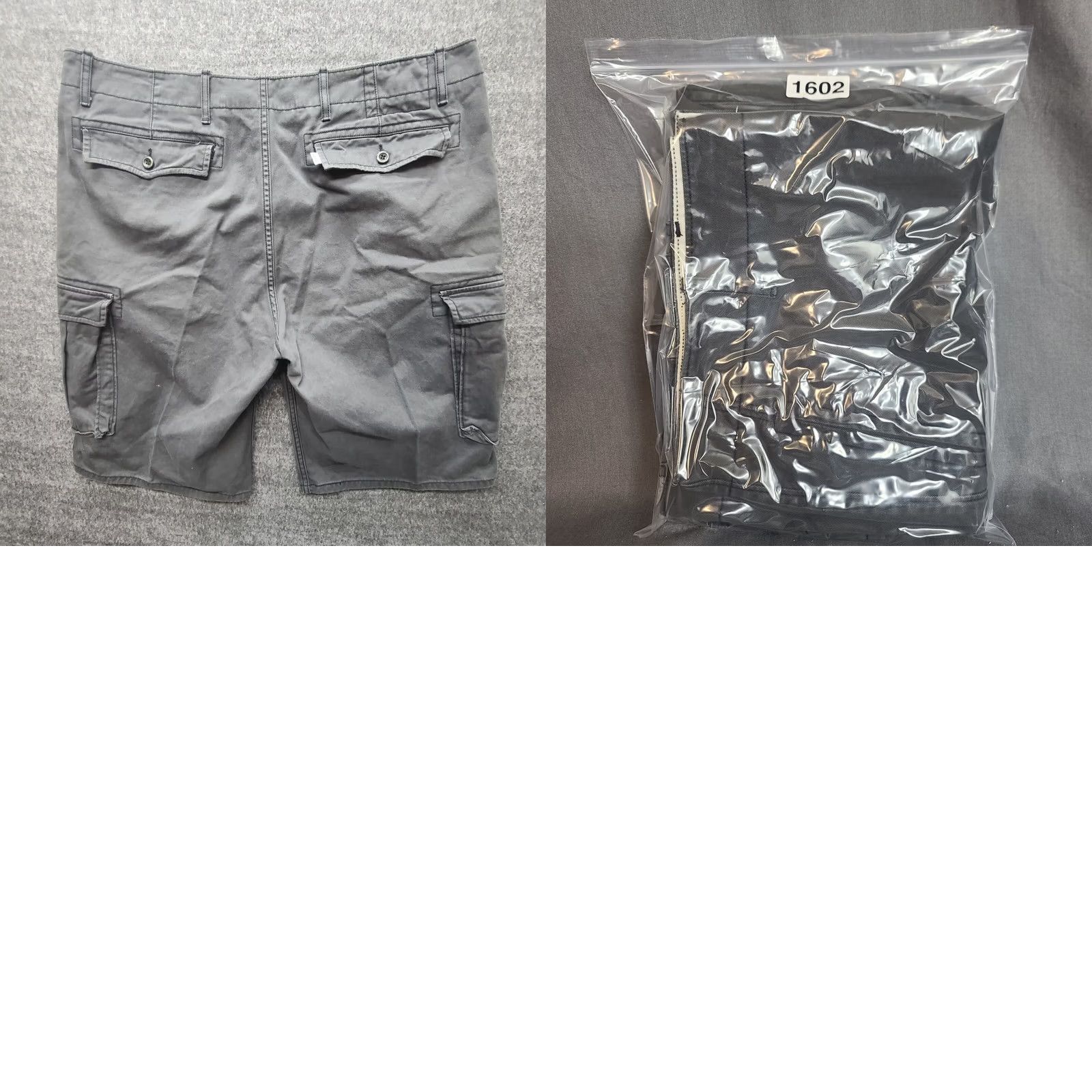 Levi's Levi's Cargo Shorts Mens Regular 38 Inseam 11" Gray Cotton Button Zipper Front Pocket 90s Outdoor Casual Travel Workwear Mens Size US 38 / EU 54 - 9 Thumbnail