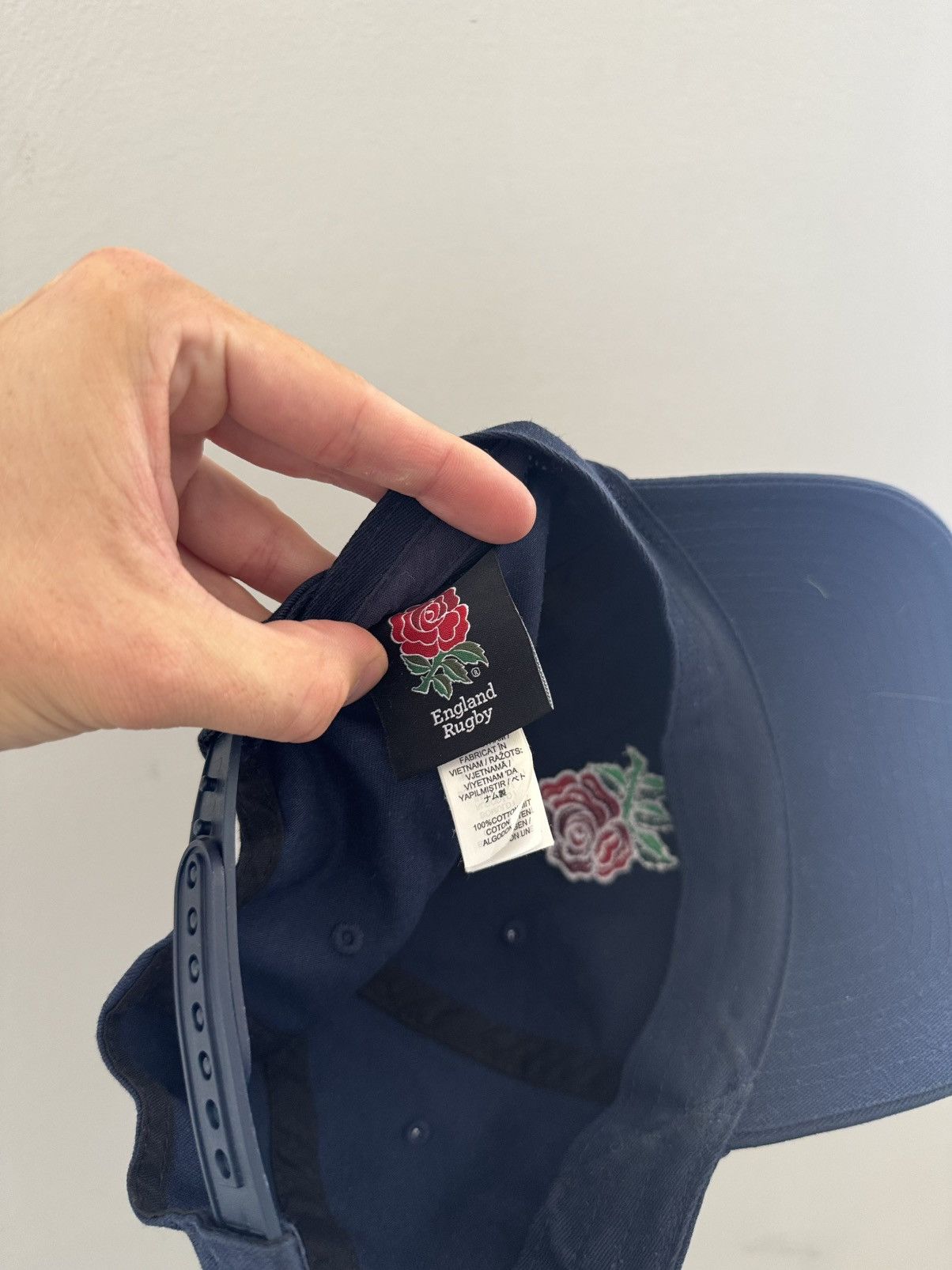 Vintage Vintage England cap Blue Cap Rugby Size ONE SIZE - 3 Thumbnail