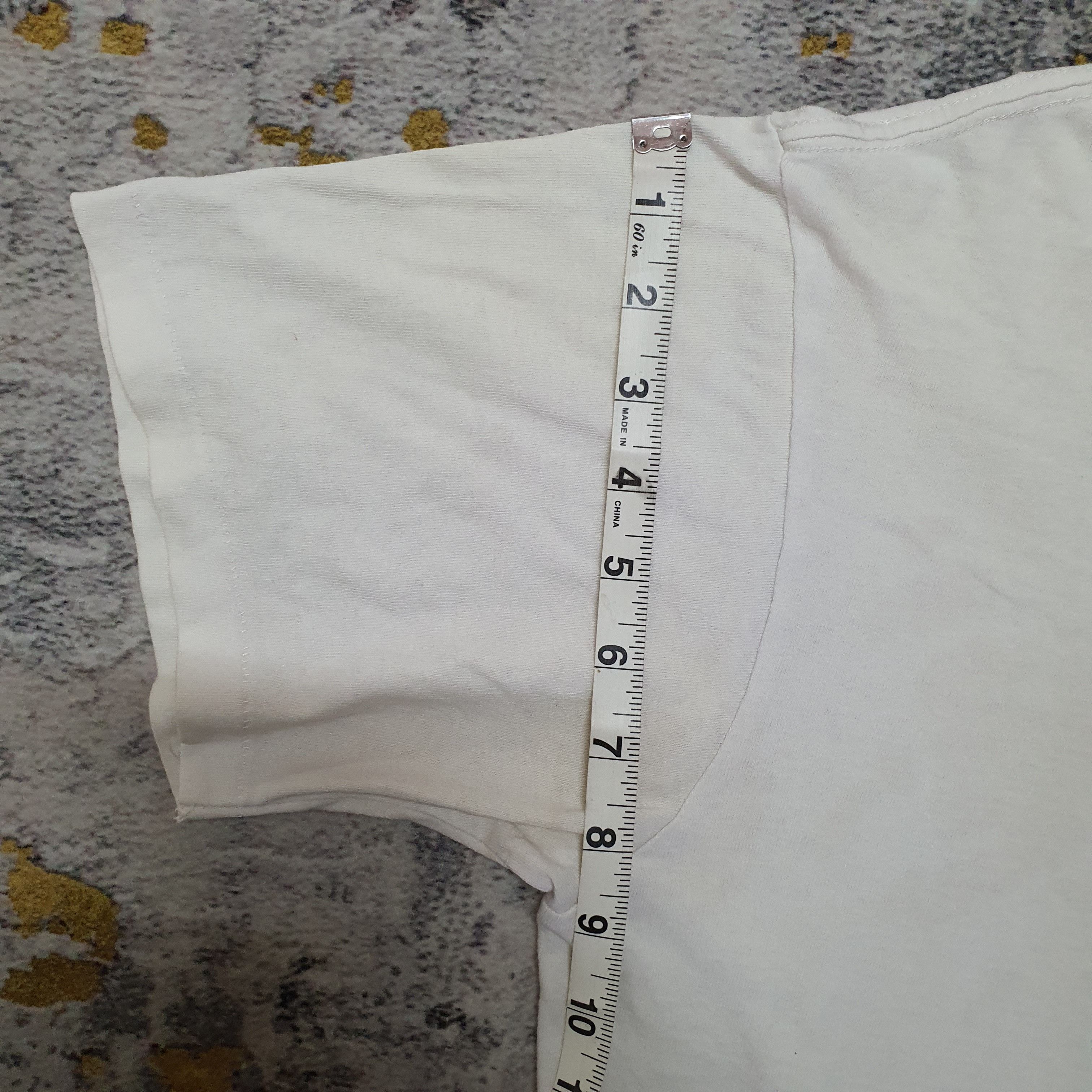 Bape BAPE 1st Camo Ape Face Sta Tee in white and yellow Size US M / EU 48-50 / 2 - 11 Thumbnail