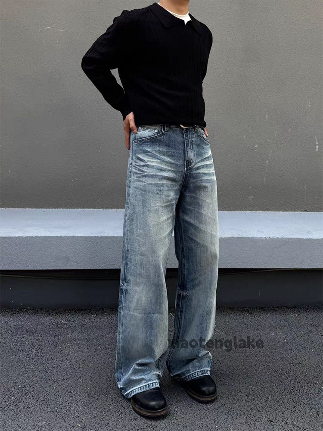 Jean zx rafsimons Balenciaga style punk grunge bootcut y2k jeans Size US 28 / EU 44 - 5 Thumbnail
