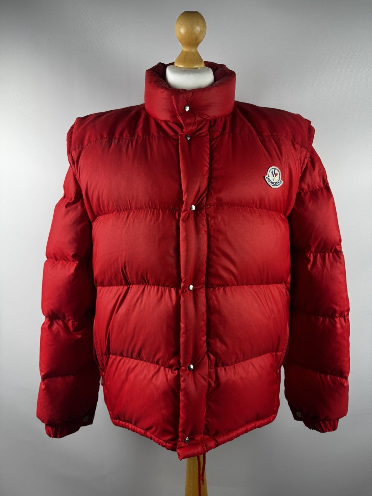 Moncler × Moncler Grenoble × Vintage Moncler puffer jacket vintage 2 in 1 L-XL Size US L / EU 52-54 / 3 - 6 Thumbnail