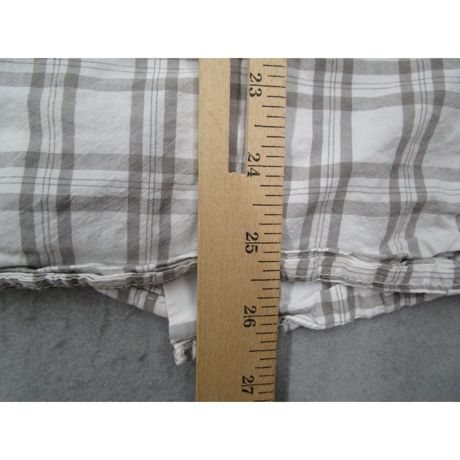 Vintage VINTAGE Rock Revival Shirt Mens Large Gray Check Casual Button-Up Designer Long Sleeve Size US L / EU 52-54 / 3 - 7 Thumbnail