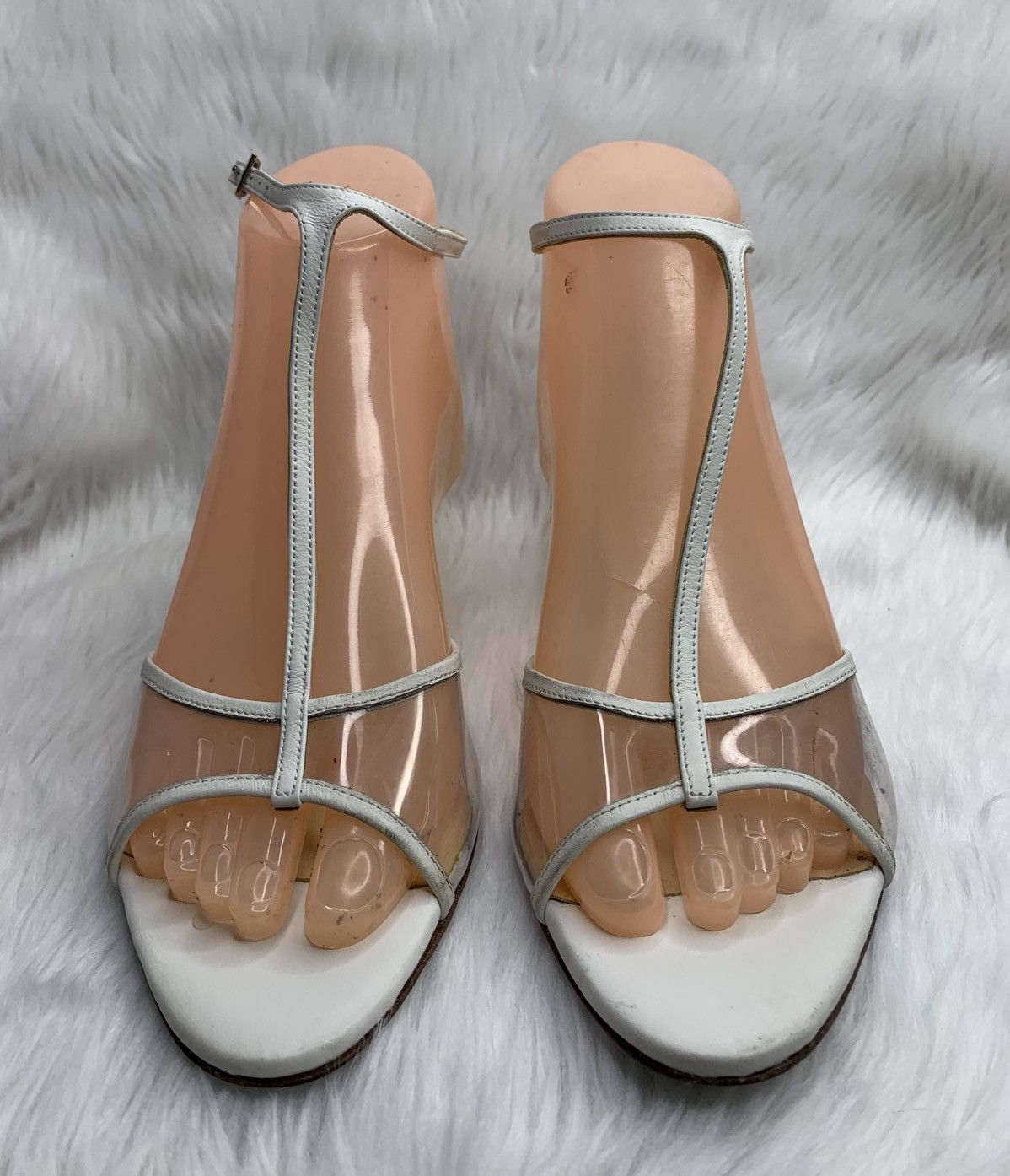By Far By Far Kitten Heels Sandals Size US 7 / IT 37 - 3 Thumbnail