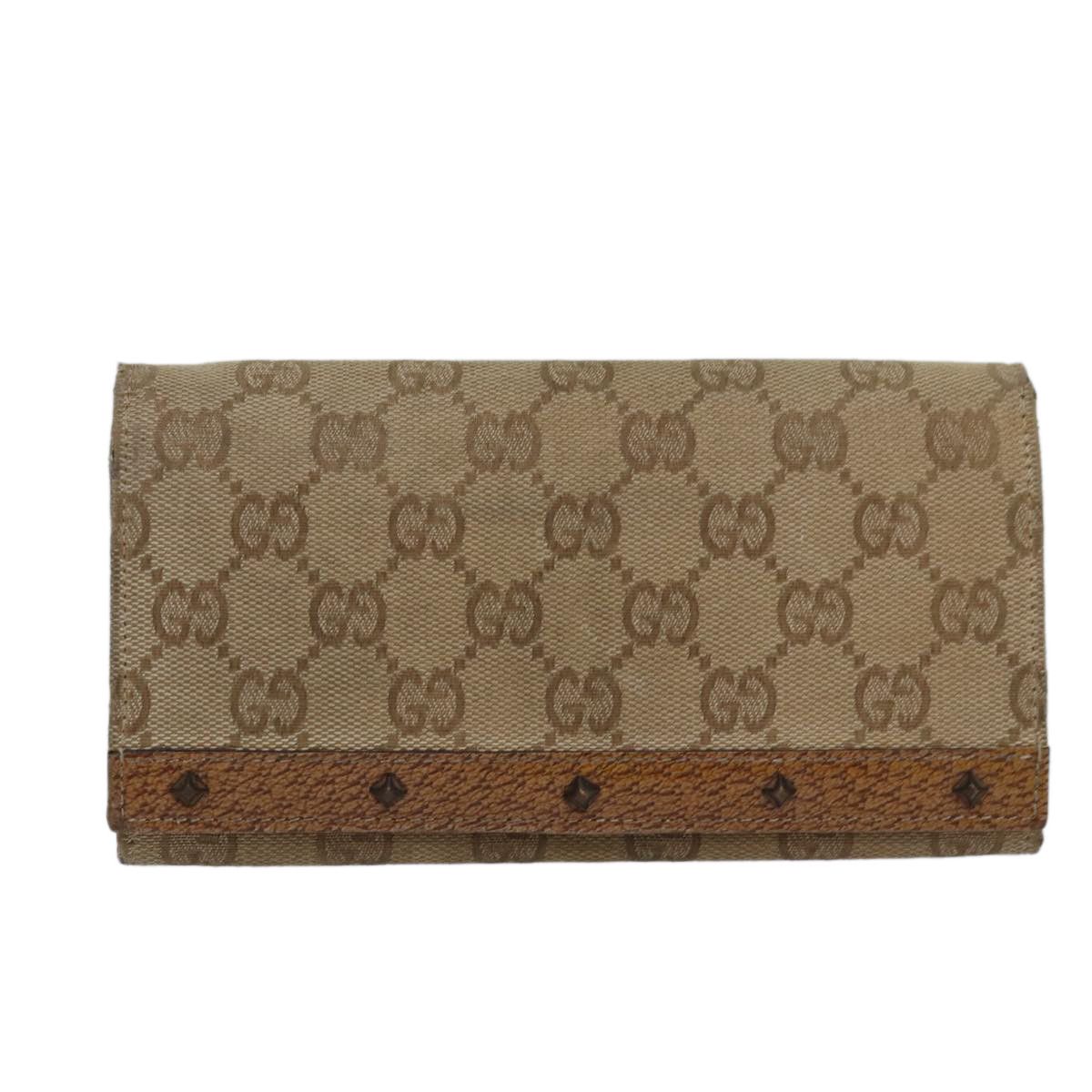 Gucci Beige Canvas Wallet (Pre-Owned) Size ONE SIZE - 1 Thumbnail
