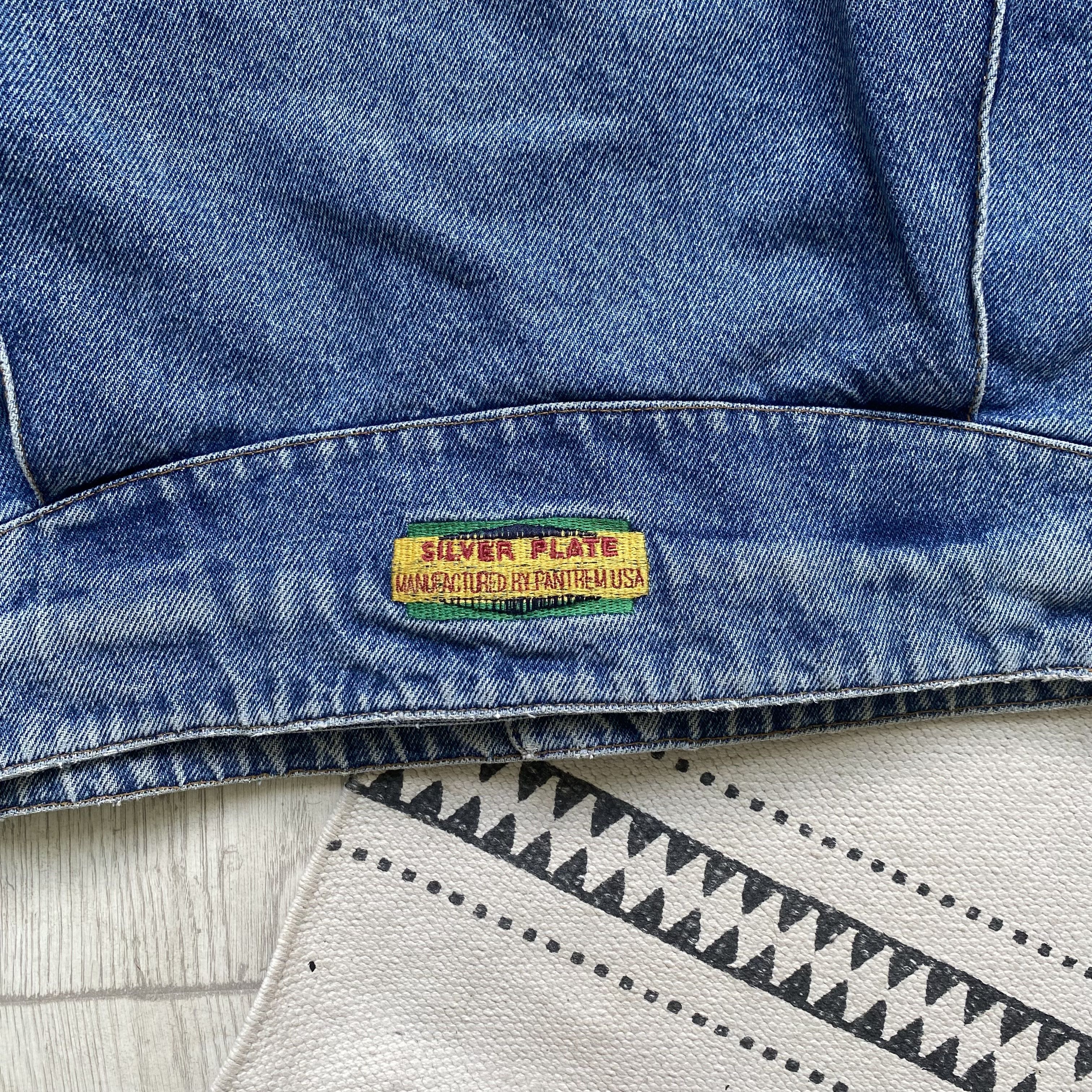 Wrangler Vintage 80s Racing Denim jacket Faded Distressed Wrangler Size US XL / EU 56 / 4 - 11 Thumbnail