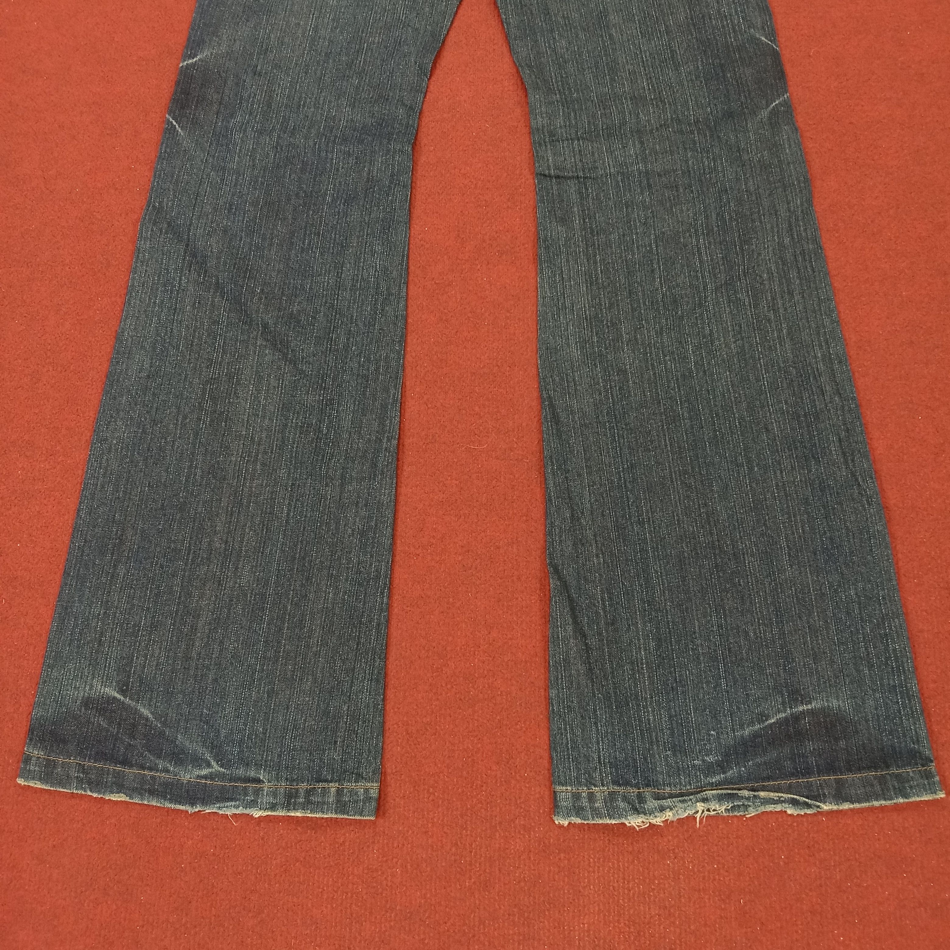 Japanese Brand × Vintage ET Bootcut Fashion Style Streetwear Jeans Size 31" - 6 Thumbnail