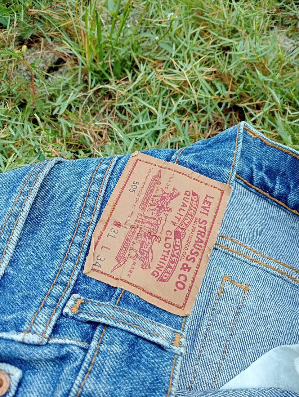 Levi's Vintage Clothing Vintage Levi's 505 Distressed Jeans - Size 31 Size US 31 - 6 Thumbnail