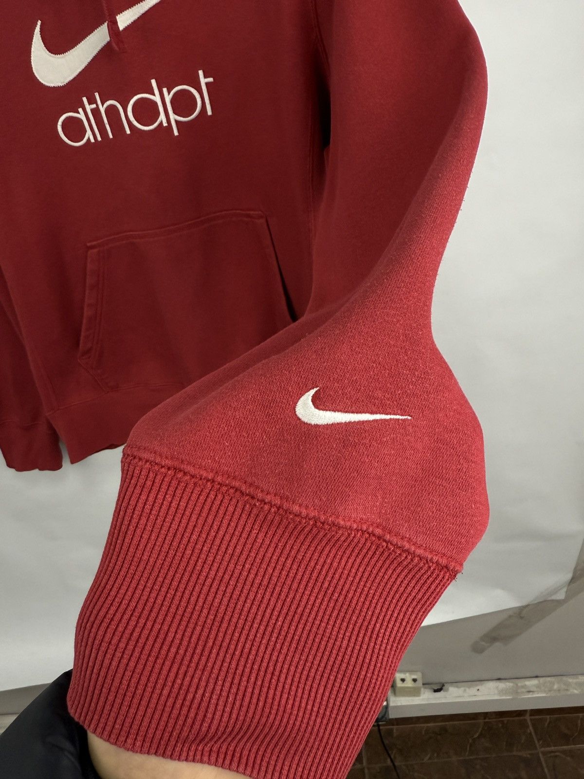 Nike 🇺🇸 Vintage 90s Nike Athdpt Athletic Hoodie Rare Retro Y2K Size US L / EU 52-54 / 3 - 5 Thumbnail