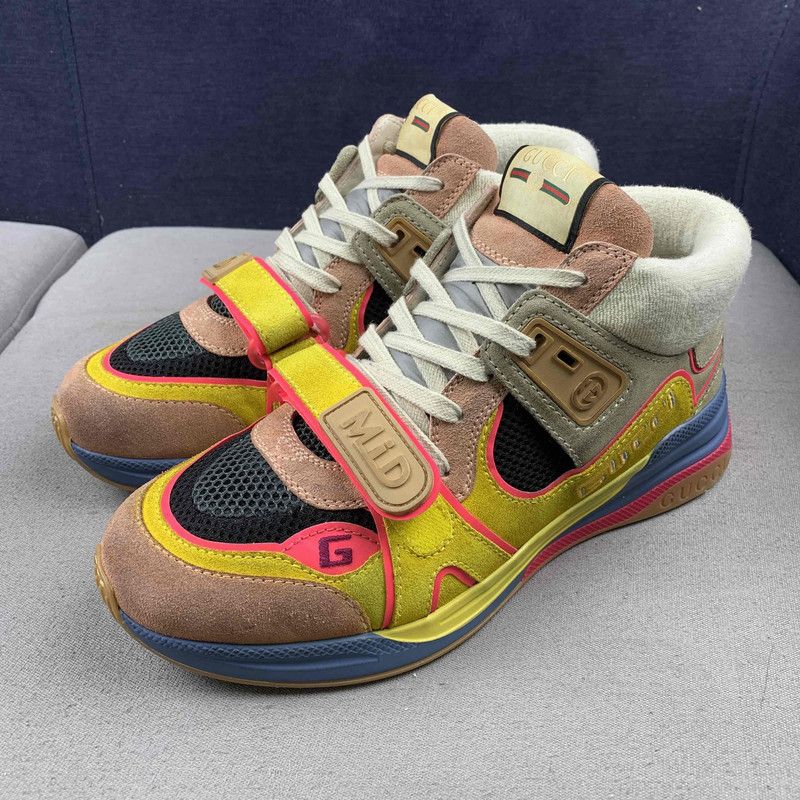 Gucci Gucci Ultrapace Vintage Casual Sneakers 0079 Size US 8.5 / EU 41-42 - 1 Thumbnail